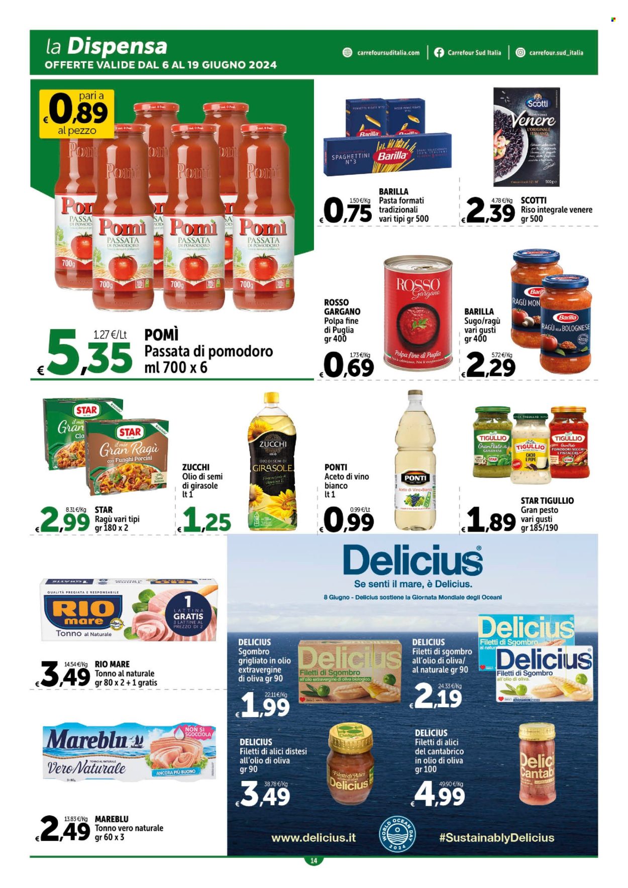 Volantino Carrefour - 6/6/2024 - 19/6/2024. Pagina 14