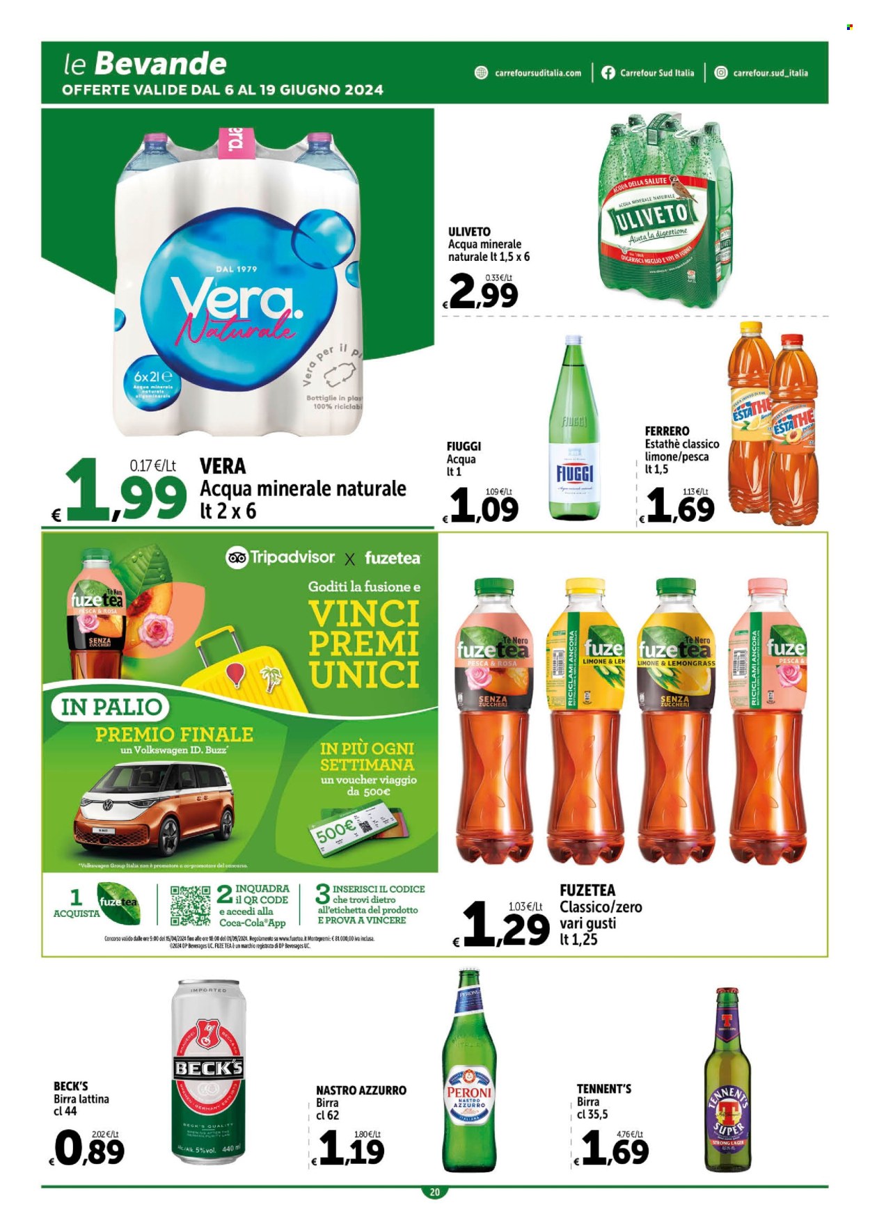 Volantino Carrefour - 6/6/2024 - 19/6/2024. Pagina 20