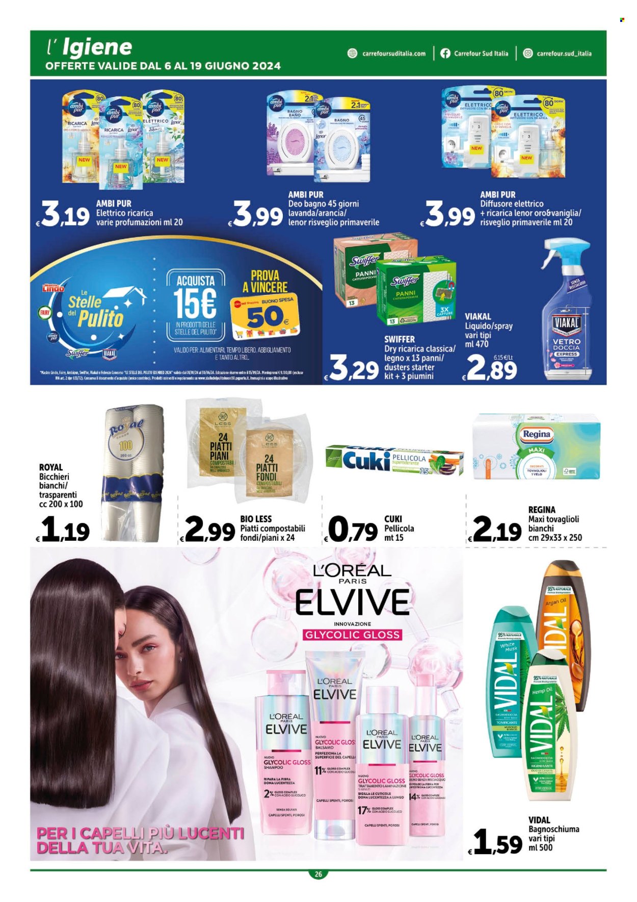 Volantino Carrefour - 6/6/2024 - 19/6/2024. Pagina 26