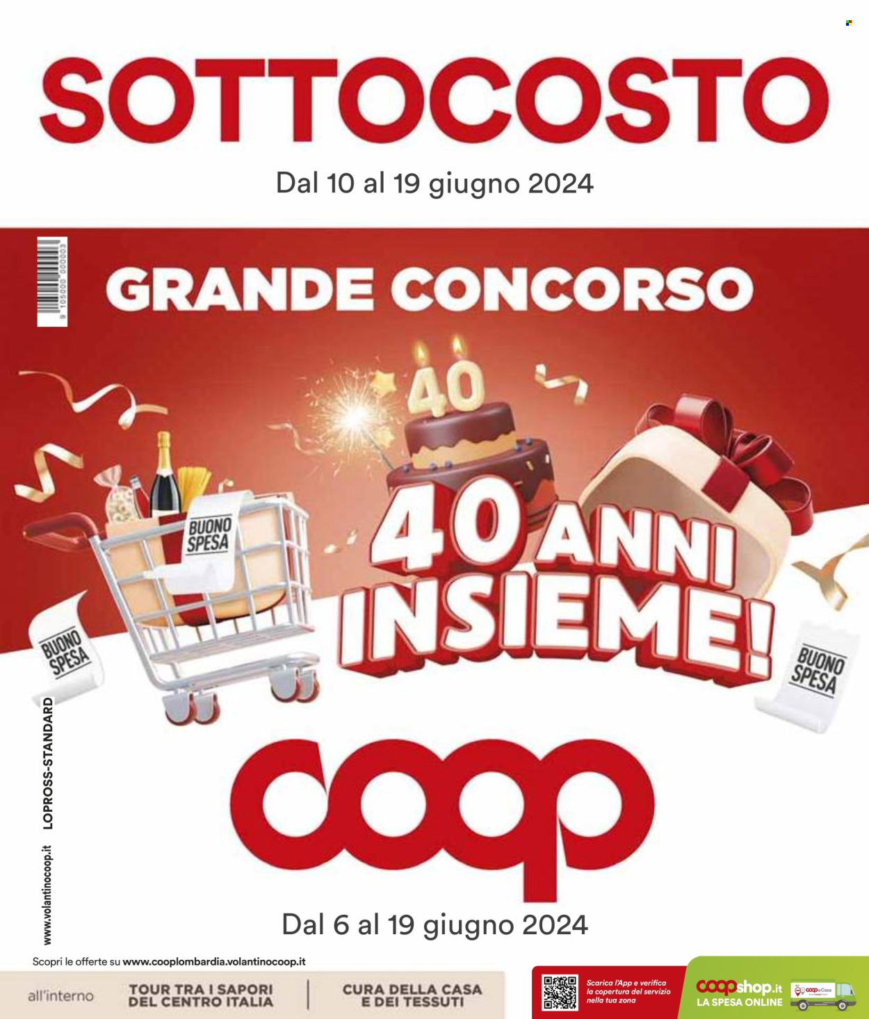 Leták Coop - 10.6.2024 - 19.6.2024. Strana 1