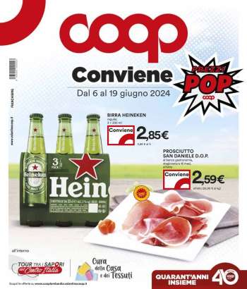 Volantino Coop - 6/6/2024 - 19/6/2024.
