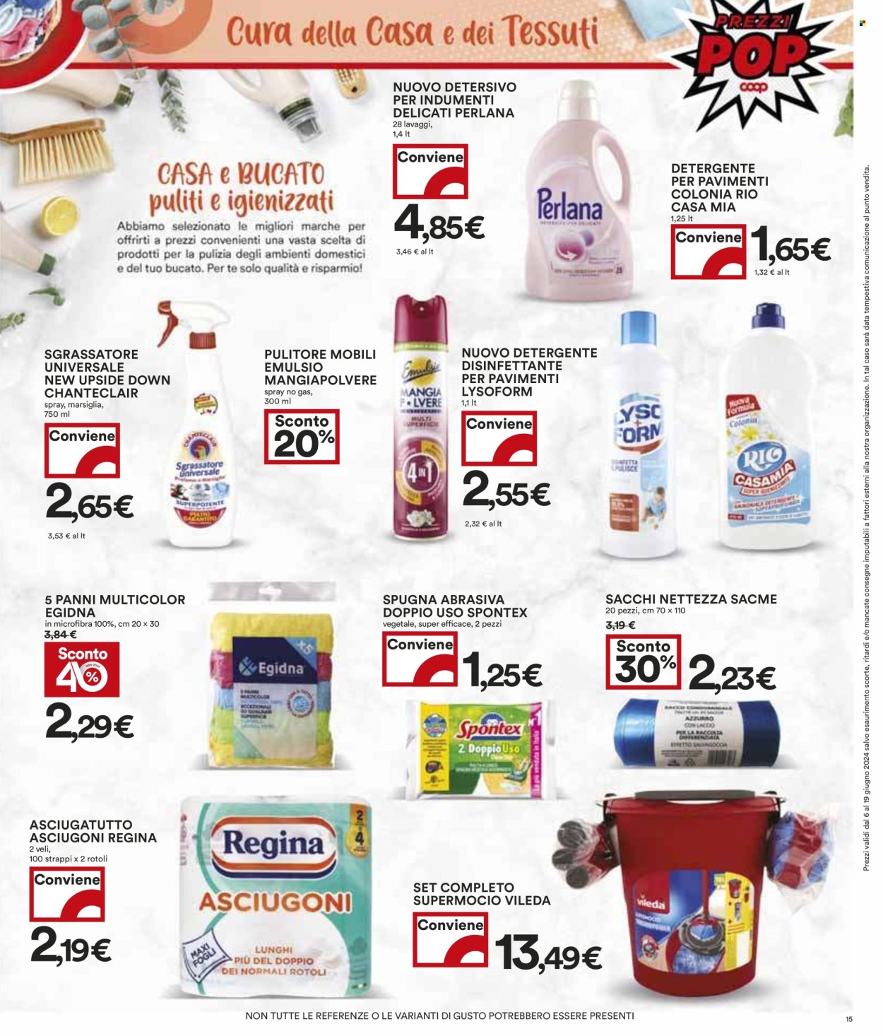 Leták Coop - 6.6.2024 - 19.6.2024. Strana 15