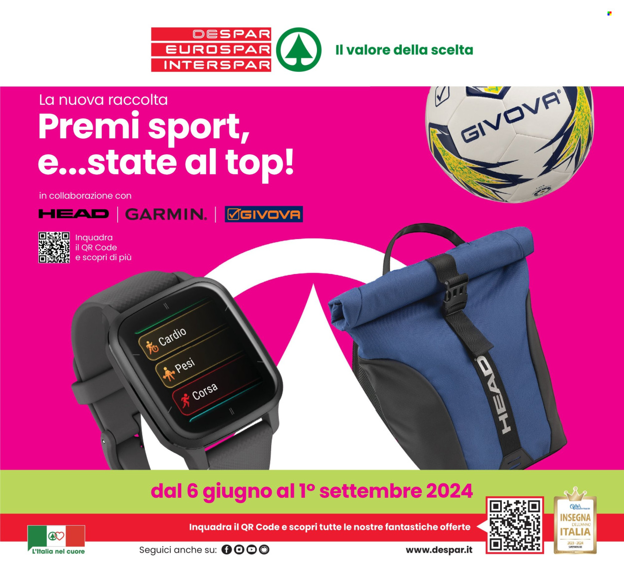 Volantino Despar - 6/6/2024 - 19/6/2024. Pagina 1