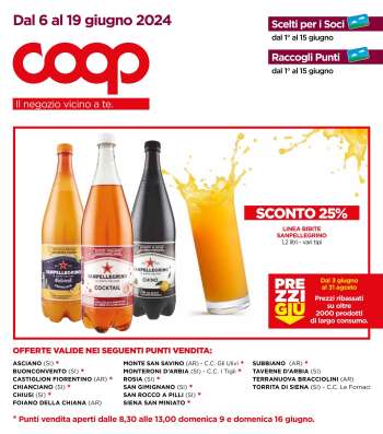 Volantino Coop - 6/6/2024 - 19/6/2024.