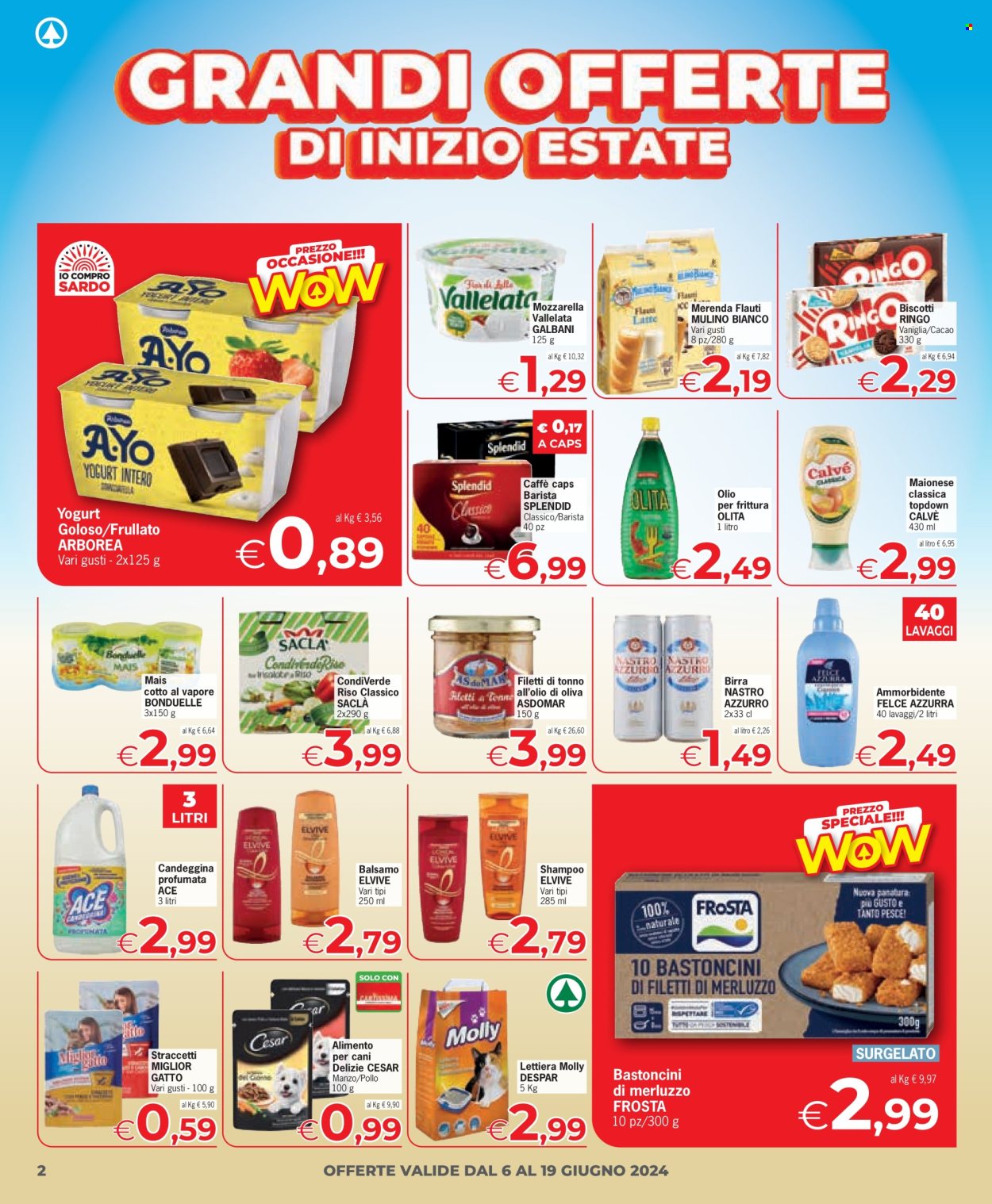 Volantino Despar - 6/6/2024 - 19/6/2024. Pagina 2