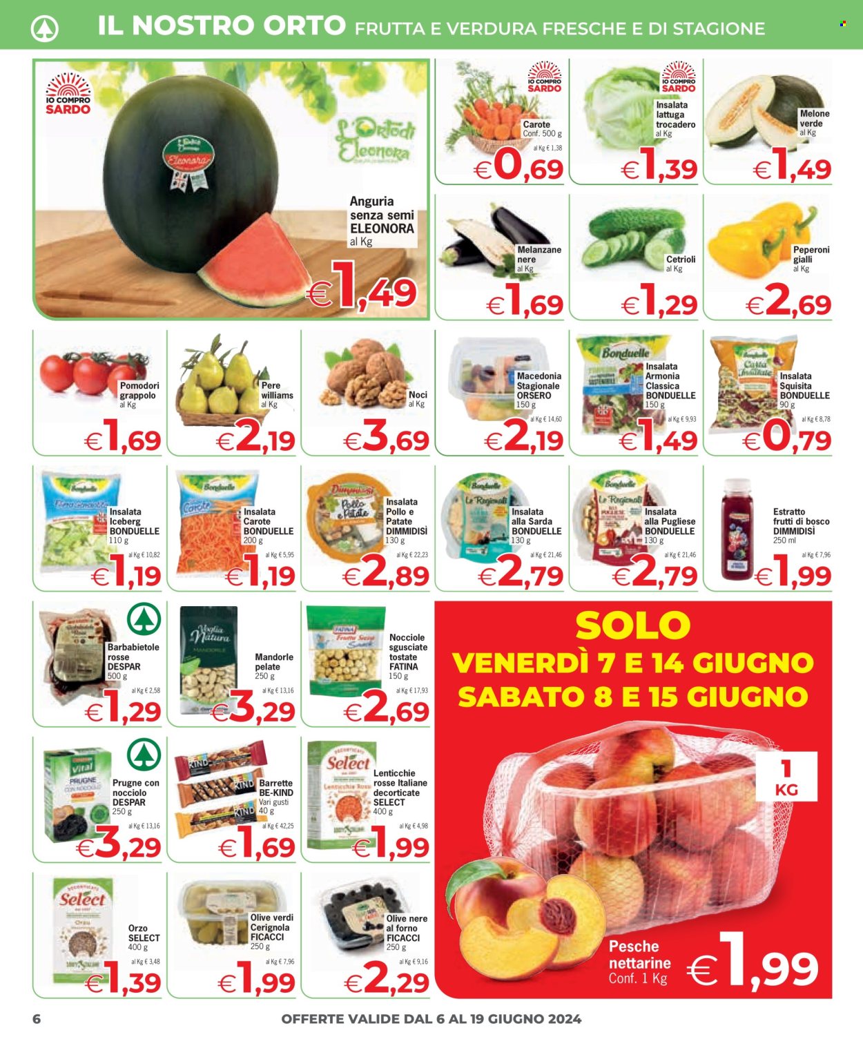 Volantino Eurospar - 6/6/2024 - 19/6/2024. Pagina 6