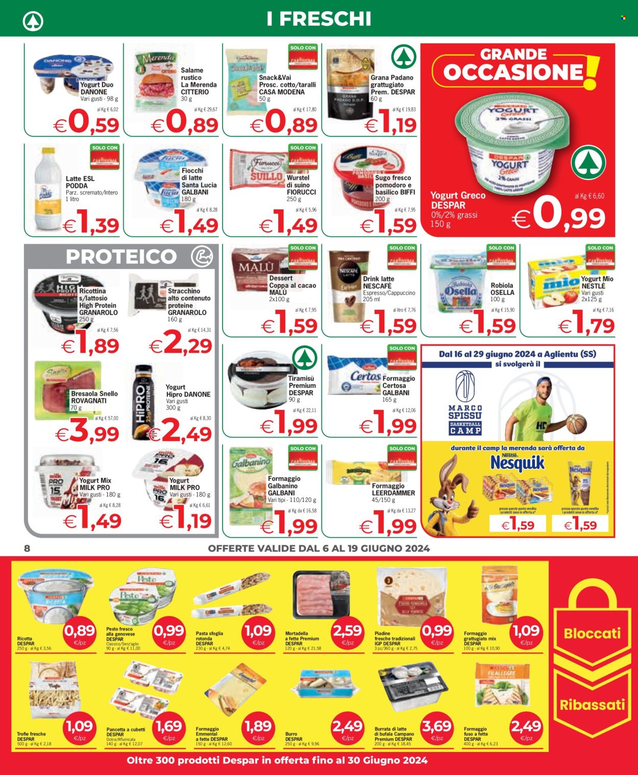 Leták Eurospar - 6.6.2024 - 19.6.2024. Strana 8