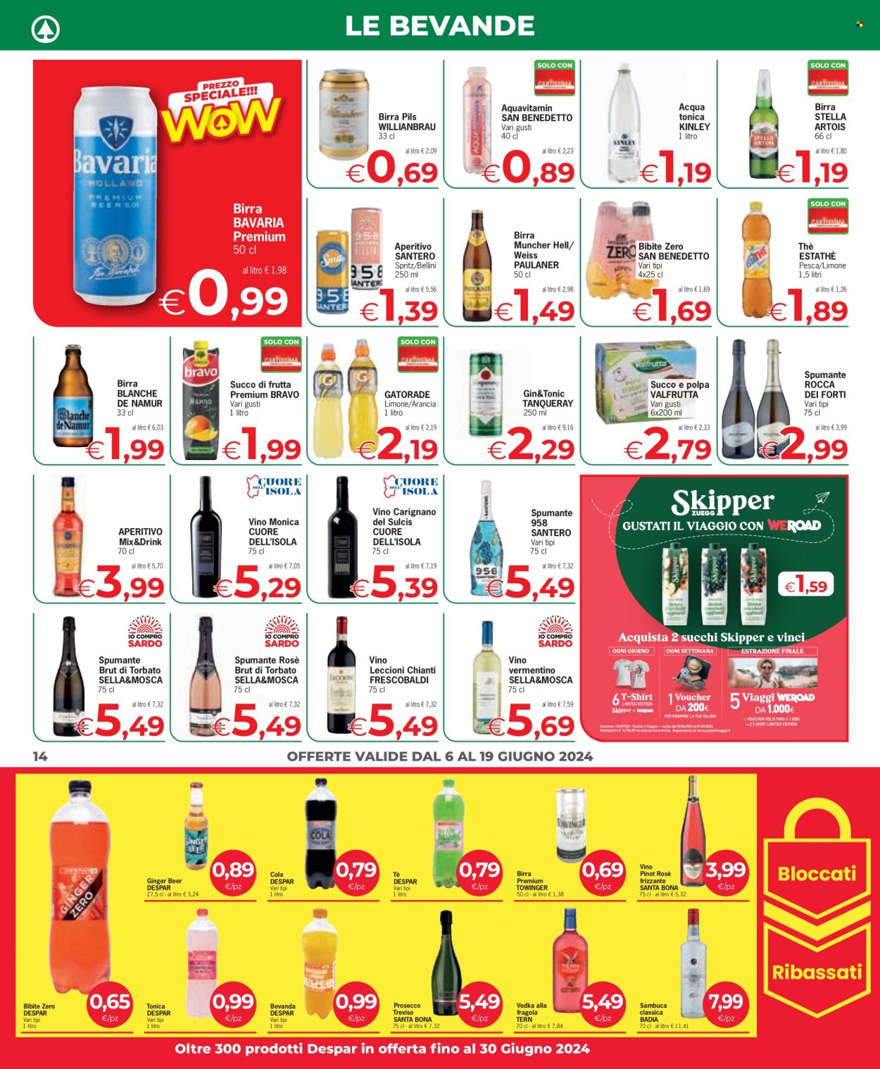 Leták Eurospar - 6.6.2024 - 19.6.2024. Strana 14