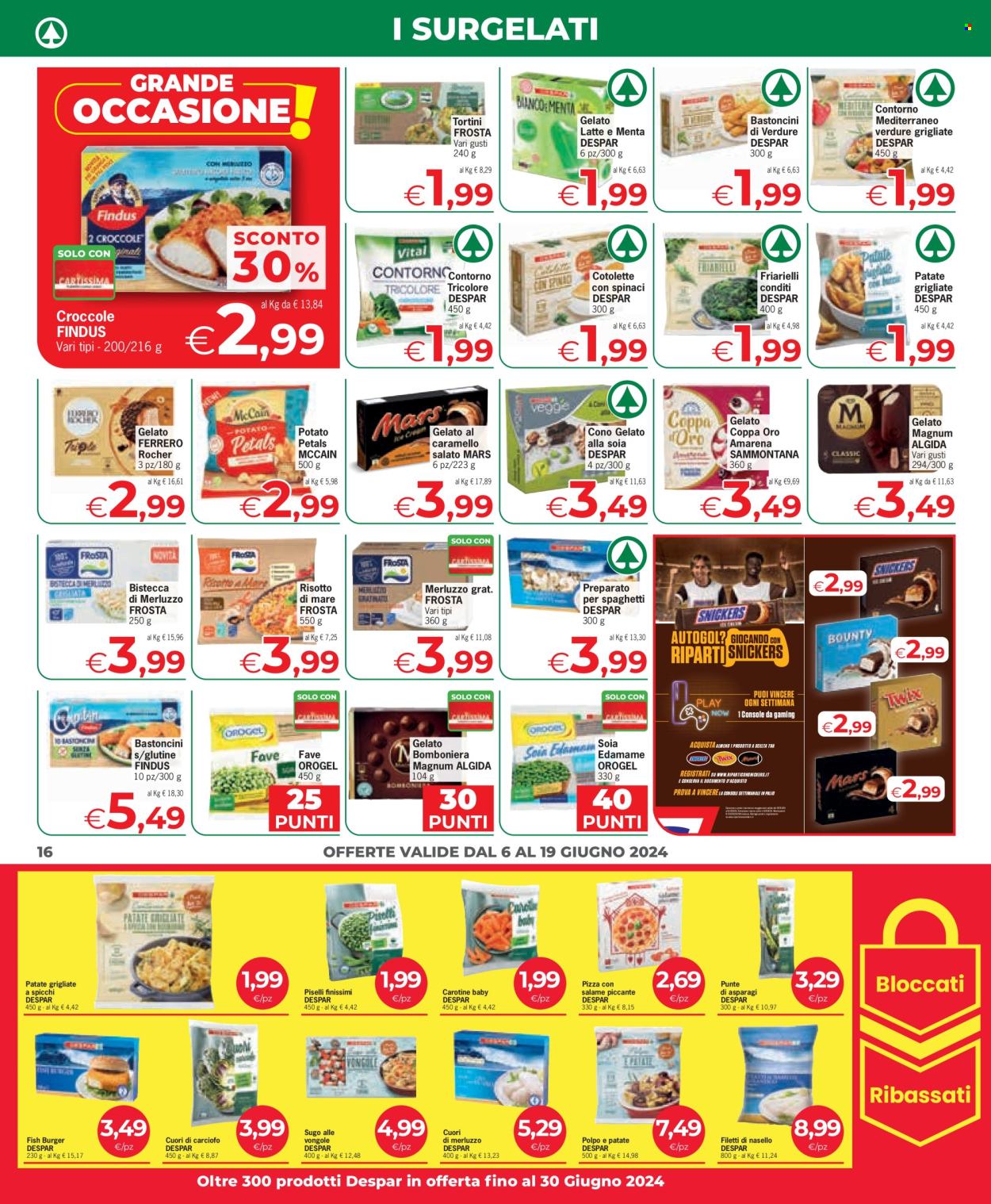 Volantino Eurospar - 6/6/2024 - 19/6/2024. Pagina 16