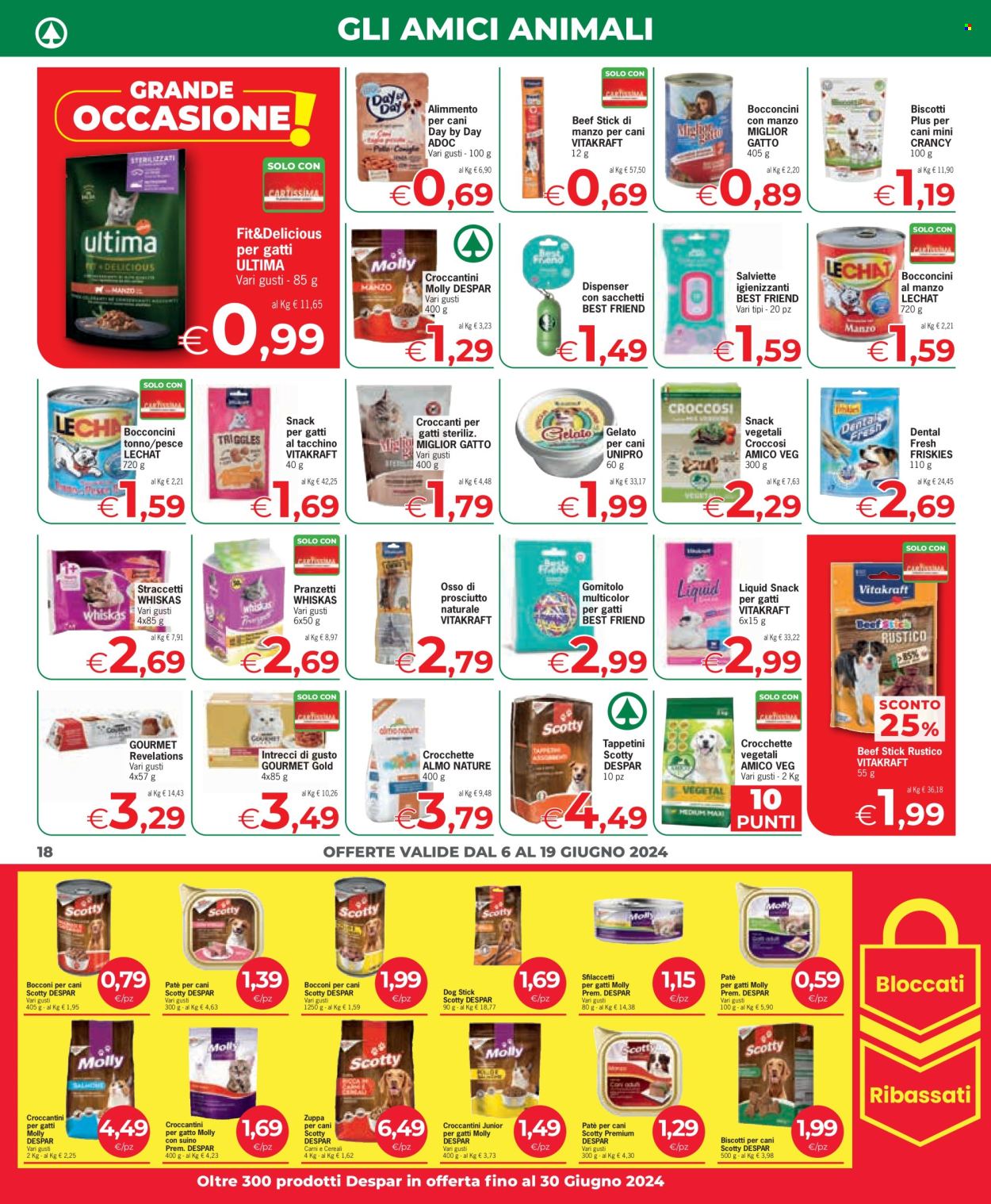 Volantino Eurospar - 6/6/2024 - 19/6/2024. Pagina 18