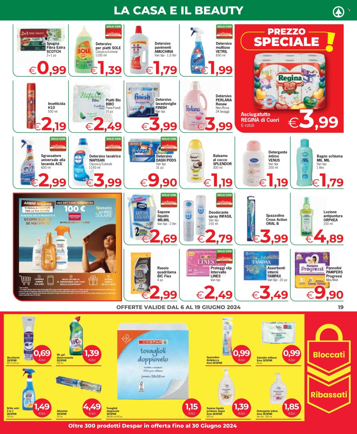 Volantino Eurospar - 6/6/2024 - 19/6/2024. Pagina 19