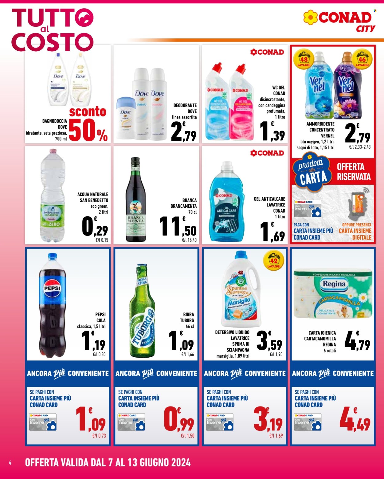 Leták Conad City - 7.6.2024 - 13.6.2024. Strana 4