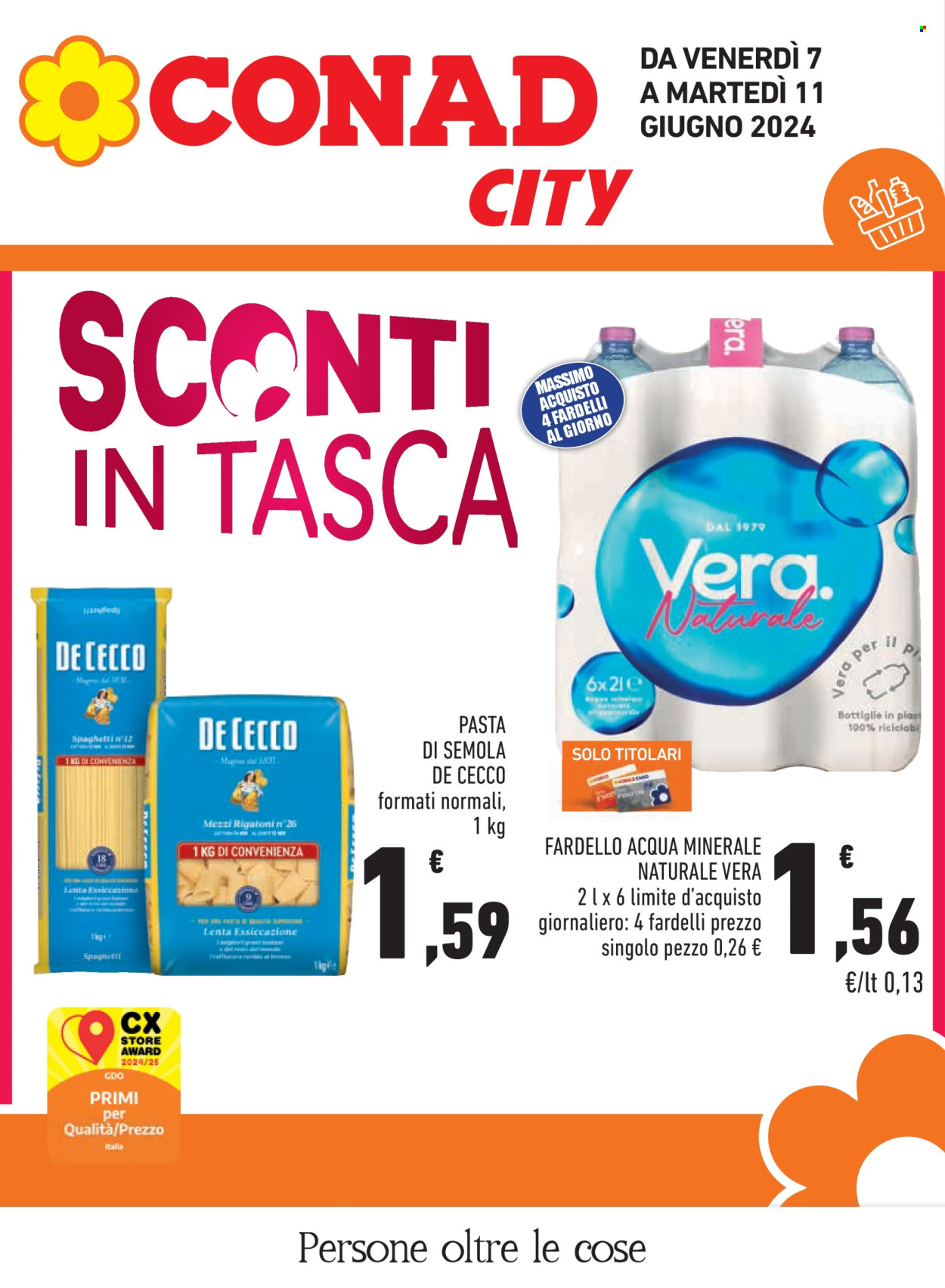 Leták Conad City - 7.6.2024 - 11.6.2024. Strana 1
