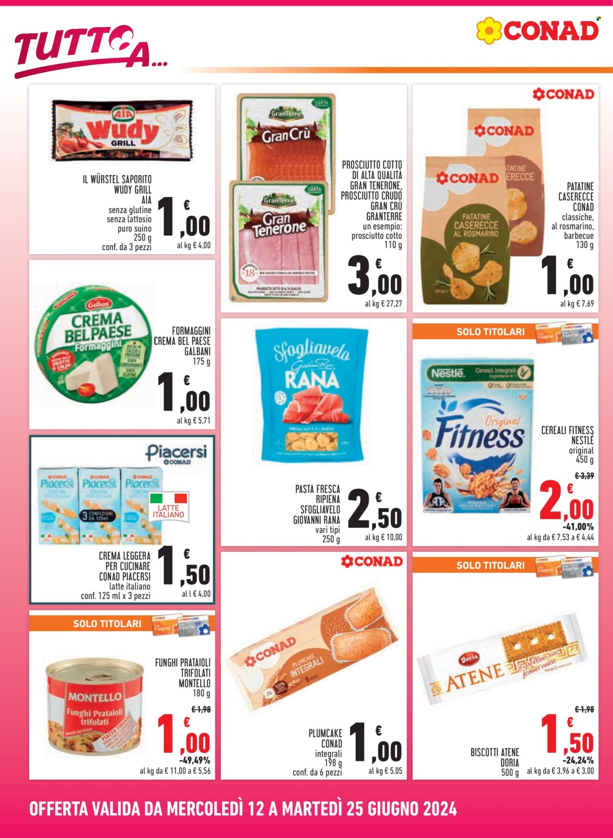 Volantino Margherita Conad - 12/6/2024 - 25/6/2024. Pagina 2