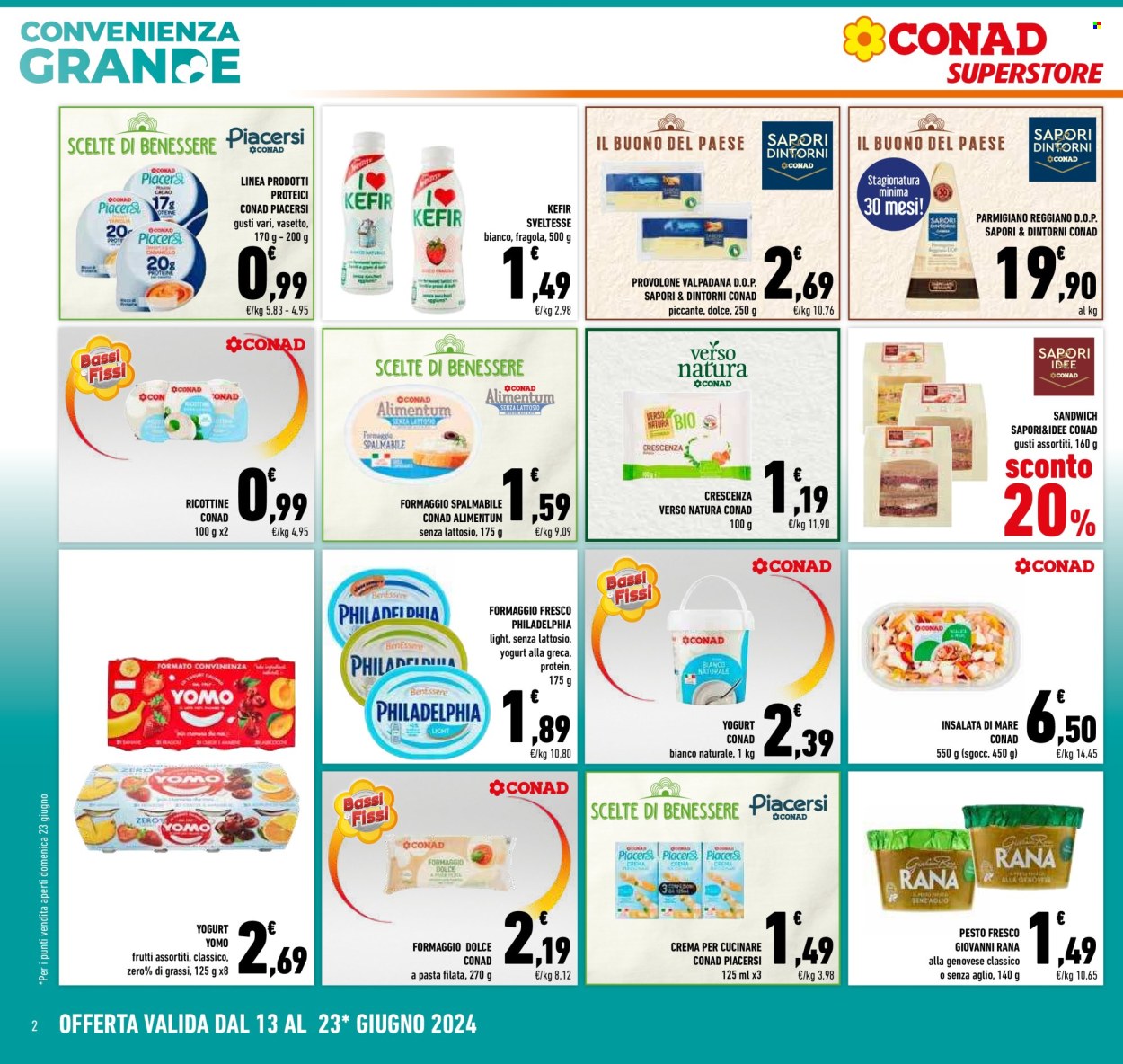Leták Conad Superstore - 13.6.2024 - 23.6.2024. Strana 2