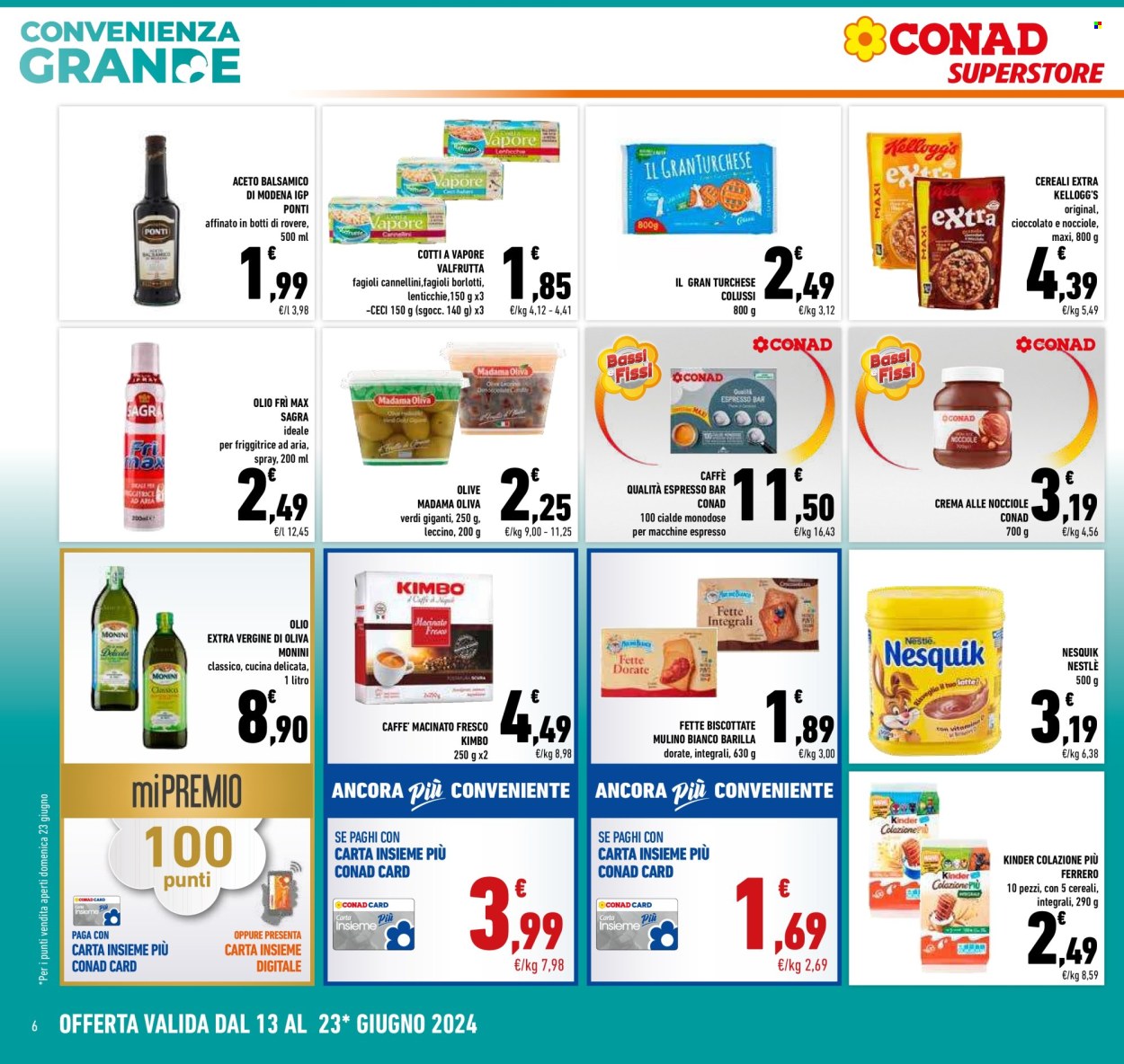 Volantino Conad Superstore - 13/6/2024 - 23/6/2024. Pagina 6