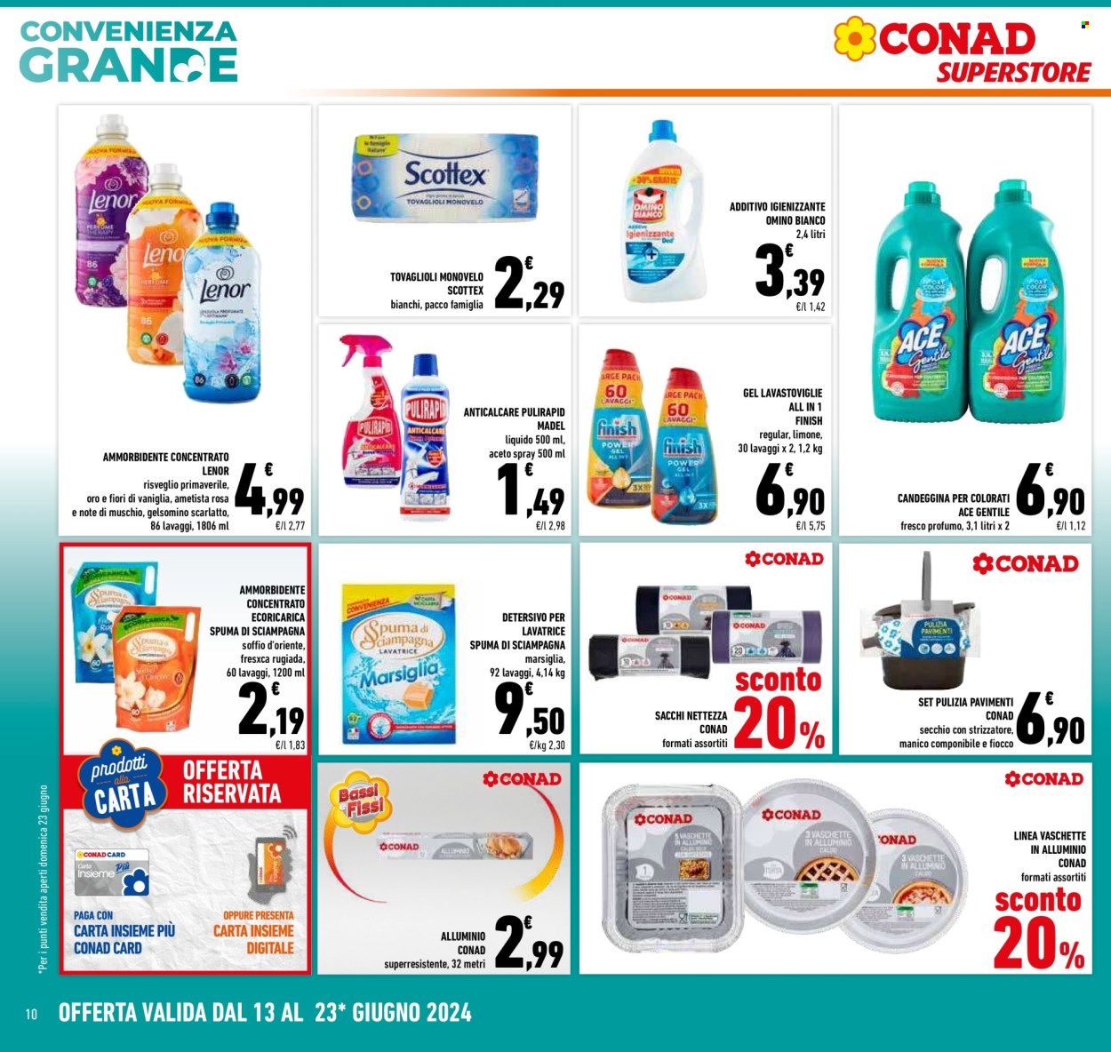 Leták Conad Superstore - 13.6.2024 - 23.6.2024. Strana 10