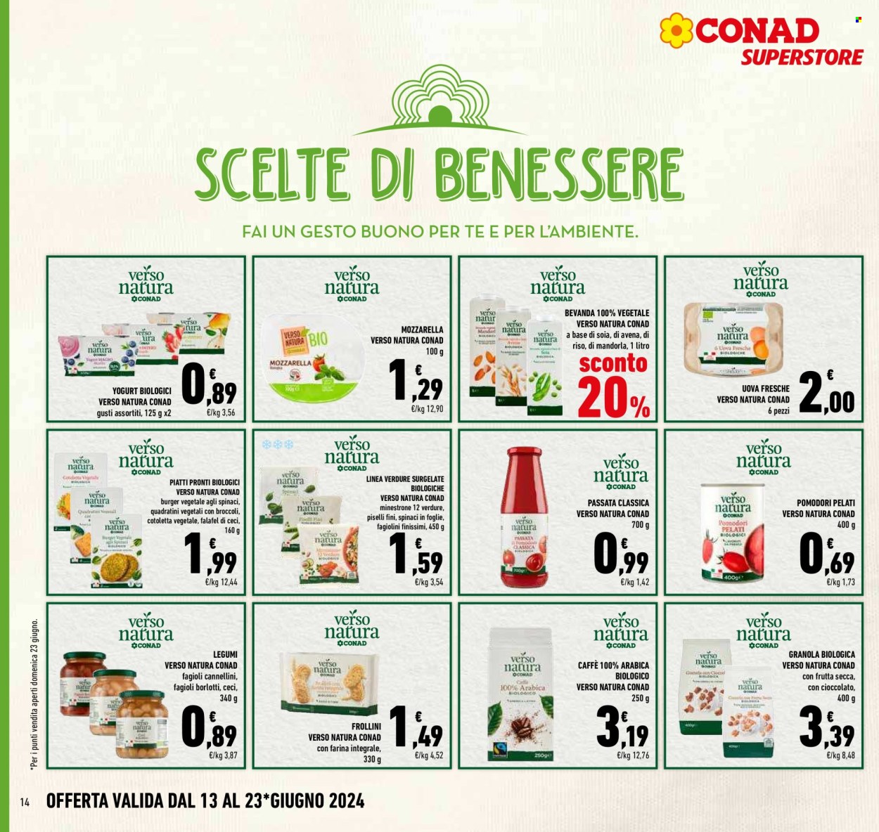 Volantino Conad Superstore - 13/6/2024 - 23/6/2024. Pagina 14