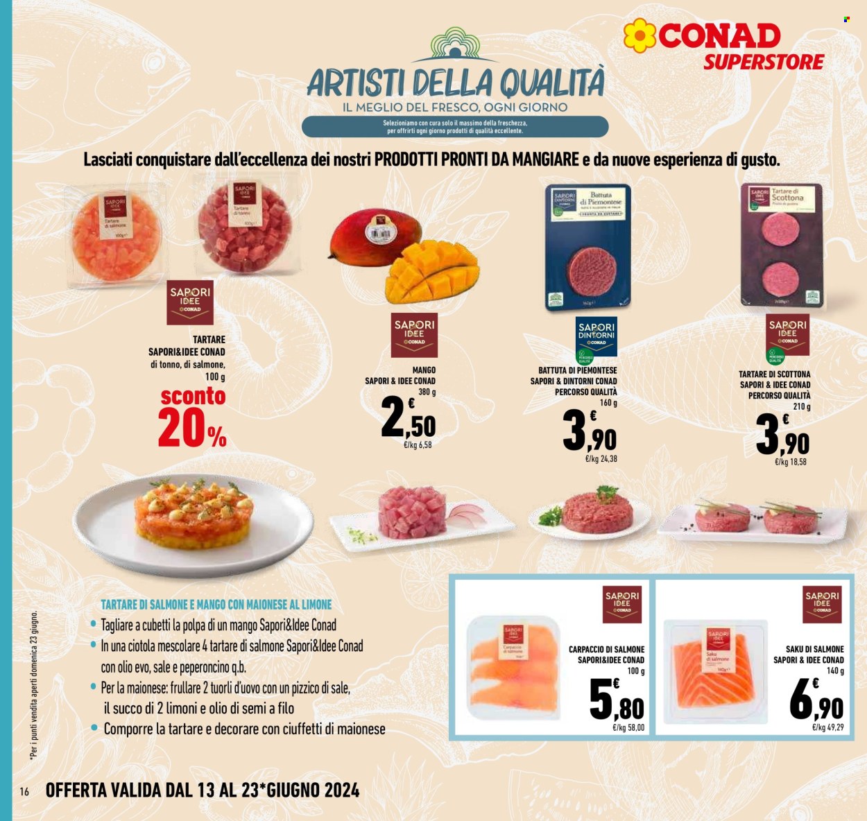 Volantino Conad Superstore - 13/6/2024 - 23/6/2024. Pagina 16