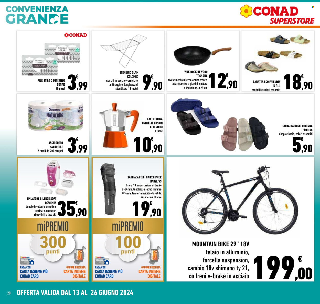 Leták Conad Superstore - 13.6.2024 - 23.6.2024. Strana 20