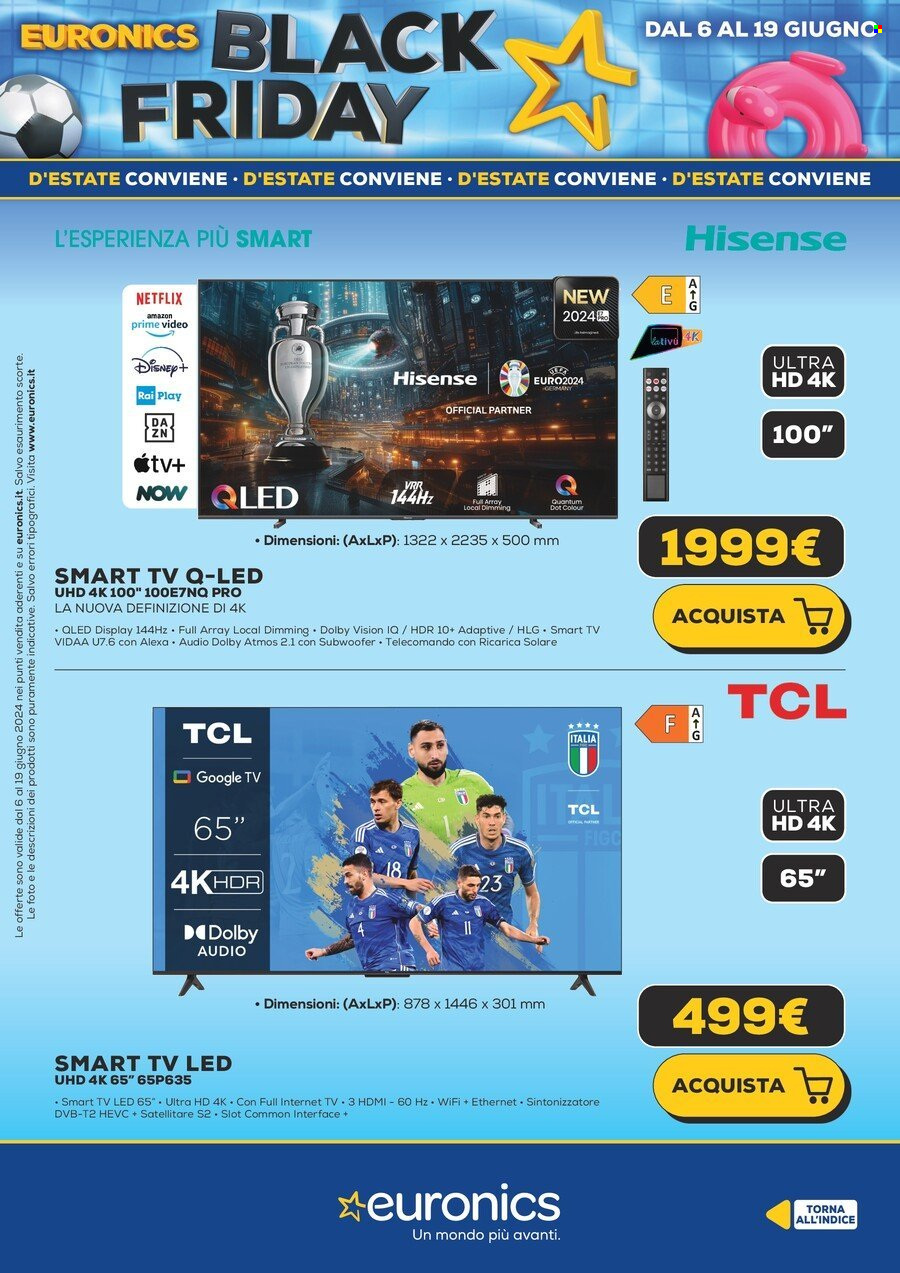 Volantino Euronics - 6/6/2024 - 19/6/2024. Pagina 4