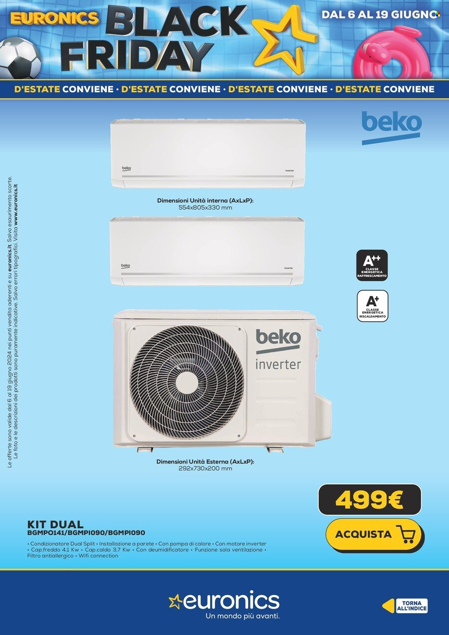Volantino Euronics - 6/6/2024 - 19/6/2024. Pagina 41