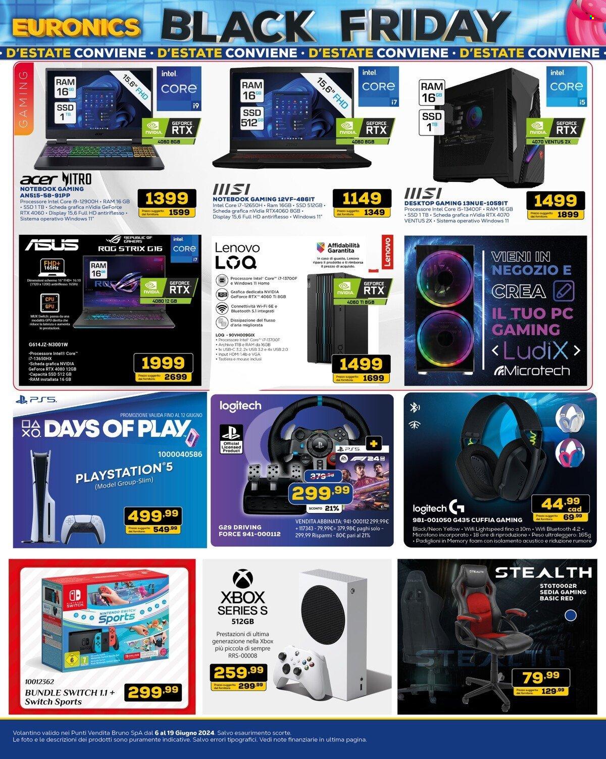 Volantino Euronics - 6/6/2024 - 19/6/2024. Pagina 18