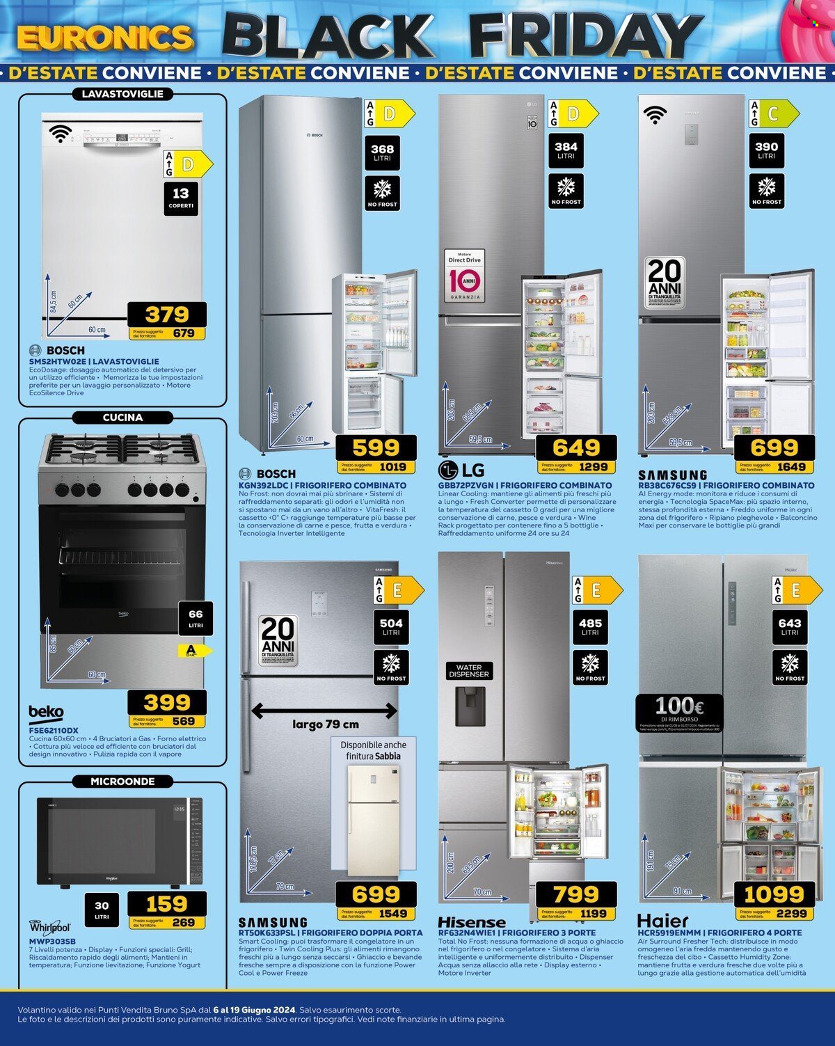 Volantino Euronics - 6/6/2024 - 19/6/2024. Pagina 31