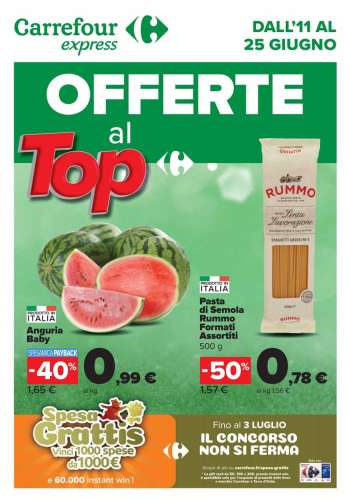 Volantino Carrefour - 11/6/2024 - 25/6/2024.