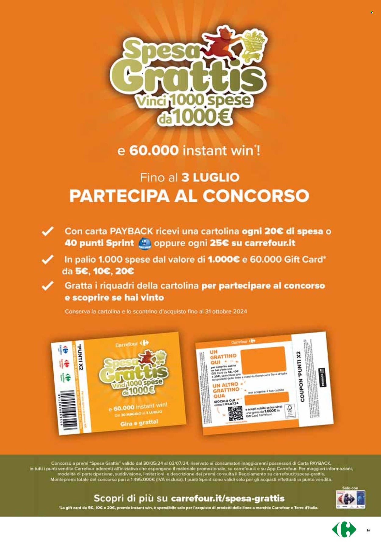 Volantino Carrefour - 11/6/2024 - 25/6/2024. Pagina 9