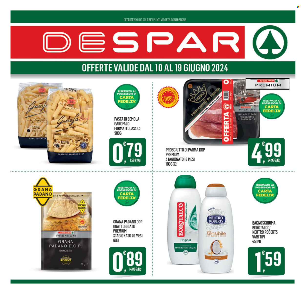 Volantino Despar - 10/6/2024 - 19/6/2024. Pagina 1