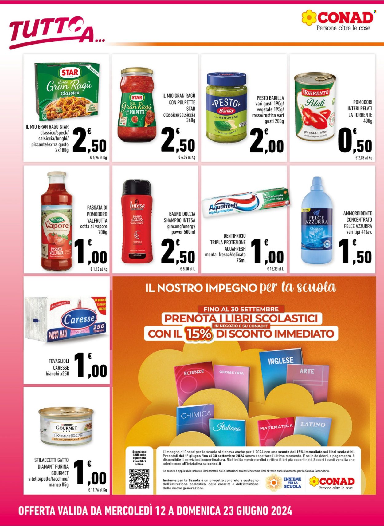 Volantino Margherita Conad - 12/6/2024 - 23/6/2024. Pagina 4