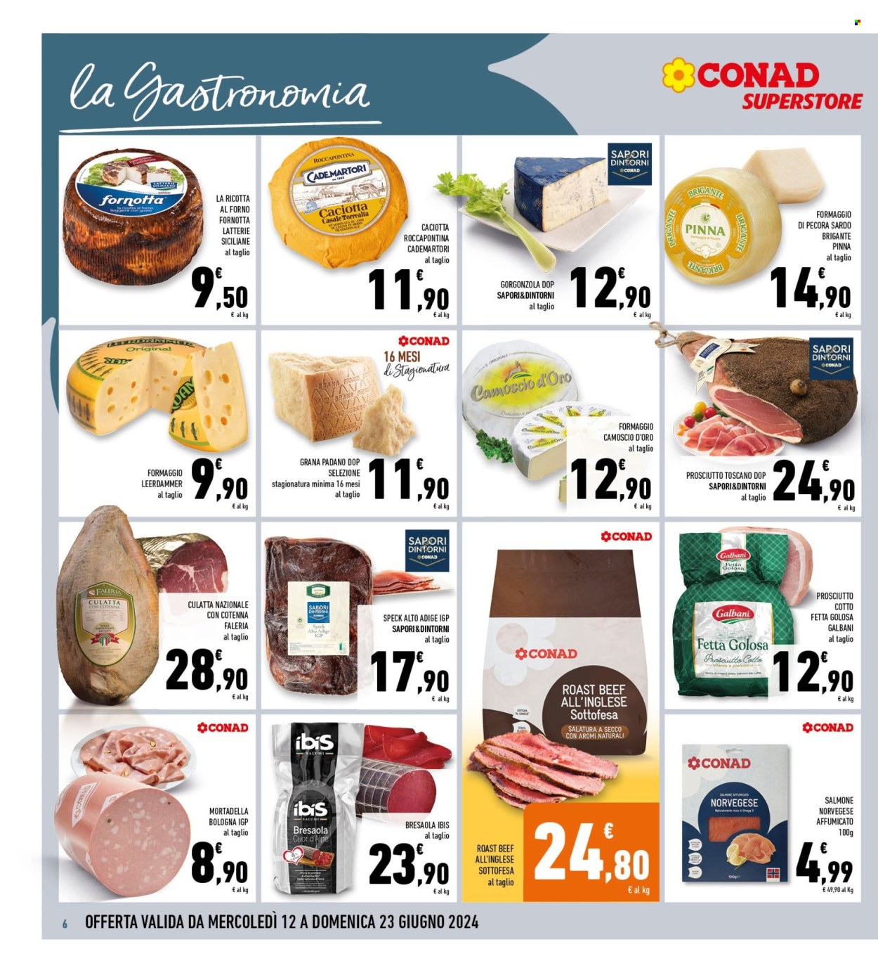 Leták Conad Superstore - 12.6.2024 - 23.6.2024. Strana 6