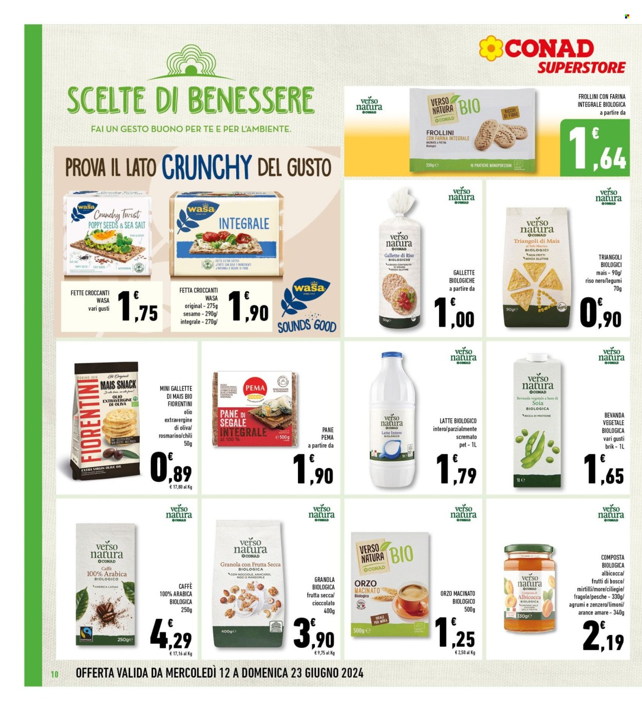 Volantino Conad Superstore - 12/6/2024 - 23/6/2024. Pagina 10