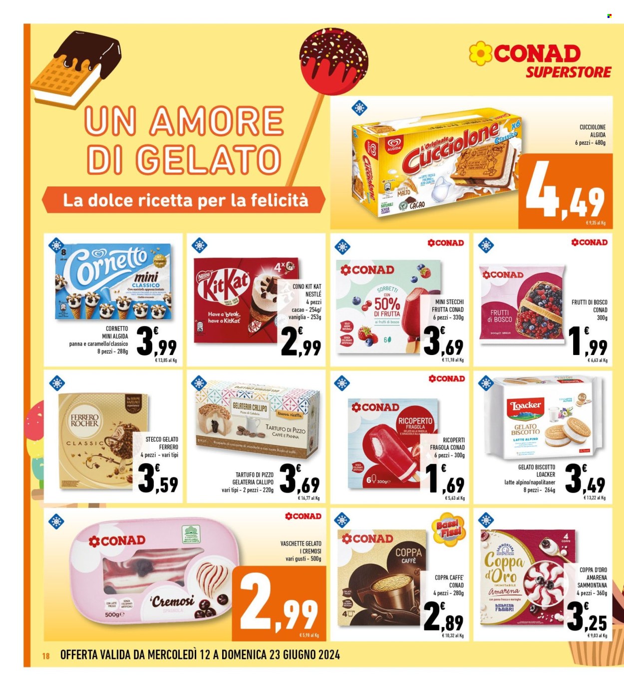 Volantino Conad Superstore - 12/6/2024 - 23/6/2024. Pagina 18