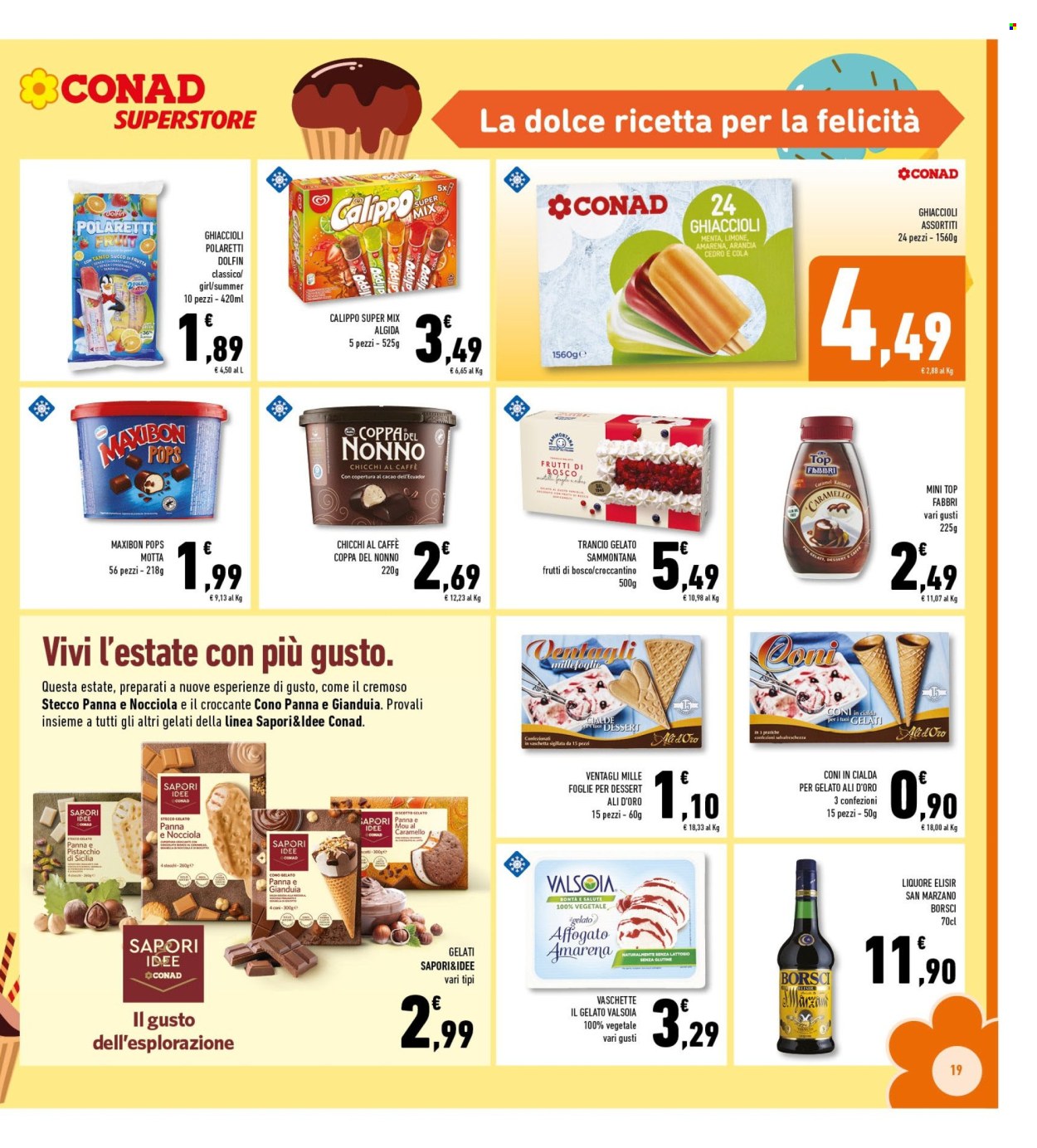Volantino Conad Superstore - 12/6/2024 - 23/6/2024. Pagina 19