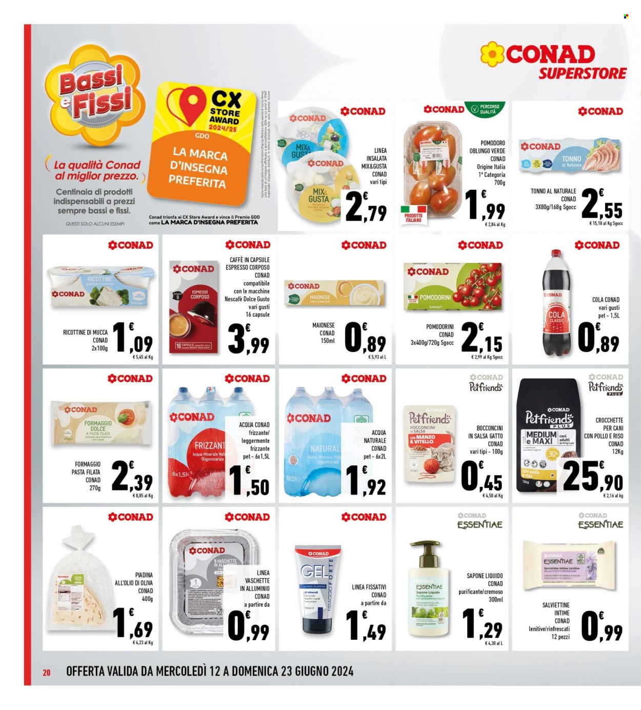 Leták Conad Superstore - 12.6.2024 - 23.6.2024. Strana 20