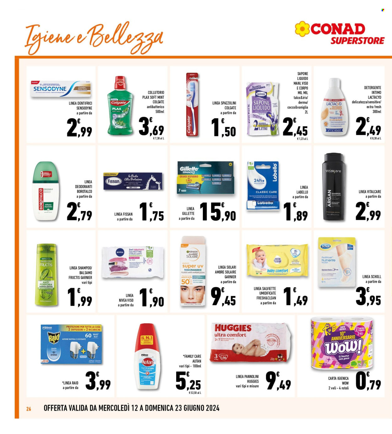 Volantino Conad Superstore - 12/6/2024 - 23/6/2024. Pagina 26