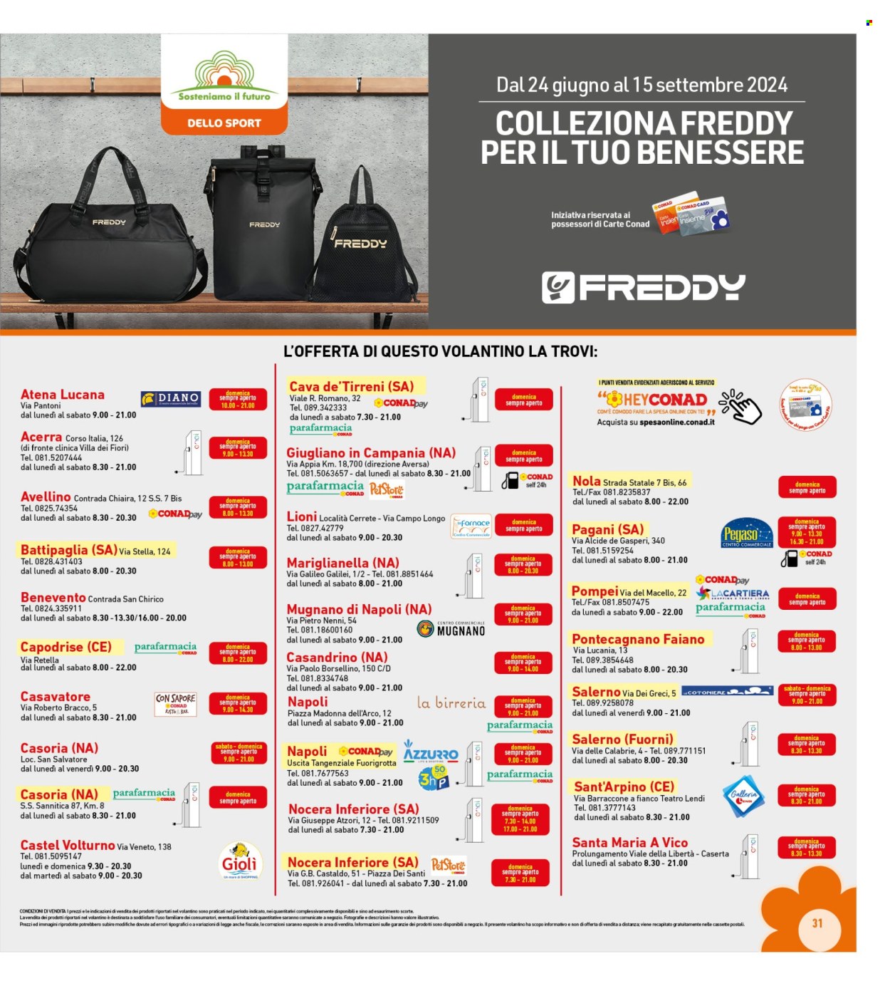Volantino Conad Superstore - 12/6/2024 - 23/6/2024. Pagina 31