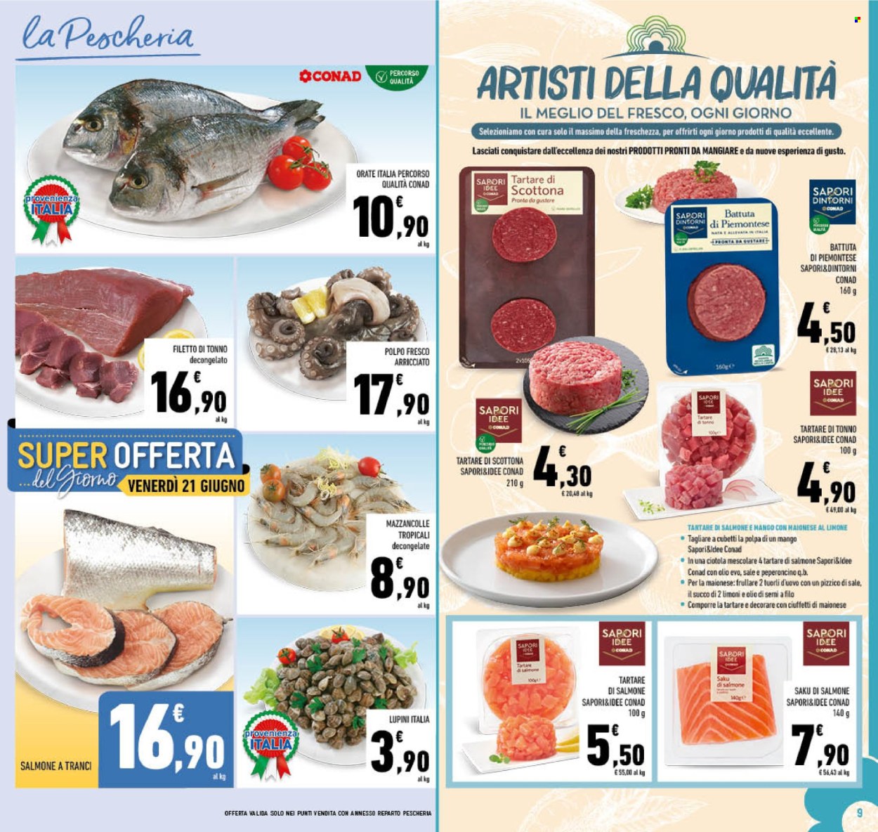Volantino Conad - 12/6/2024 - 23/6/2024. Pagina 9