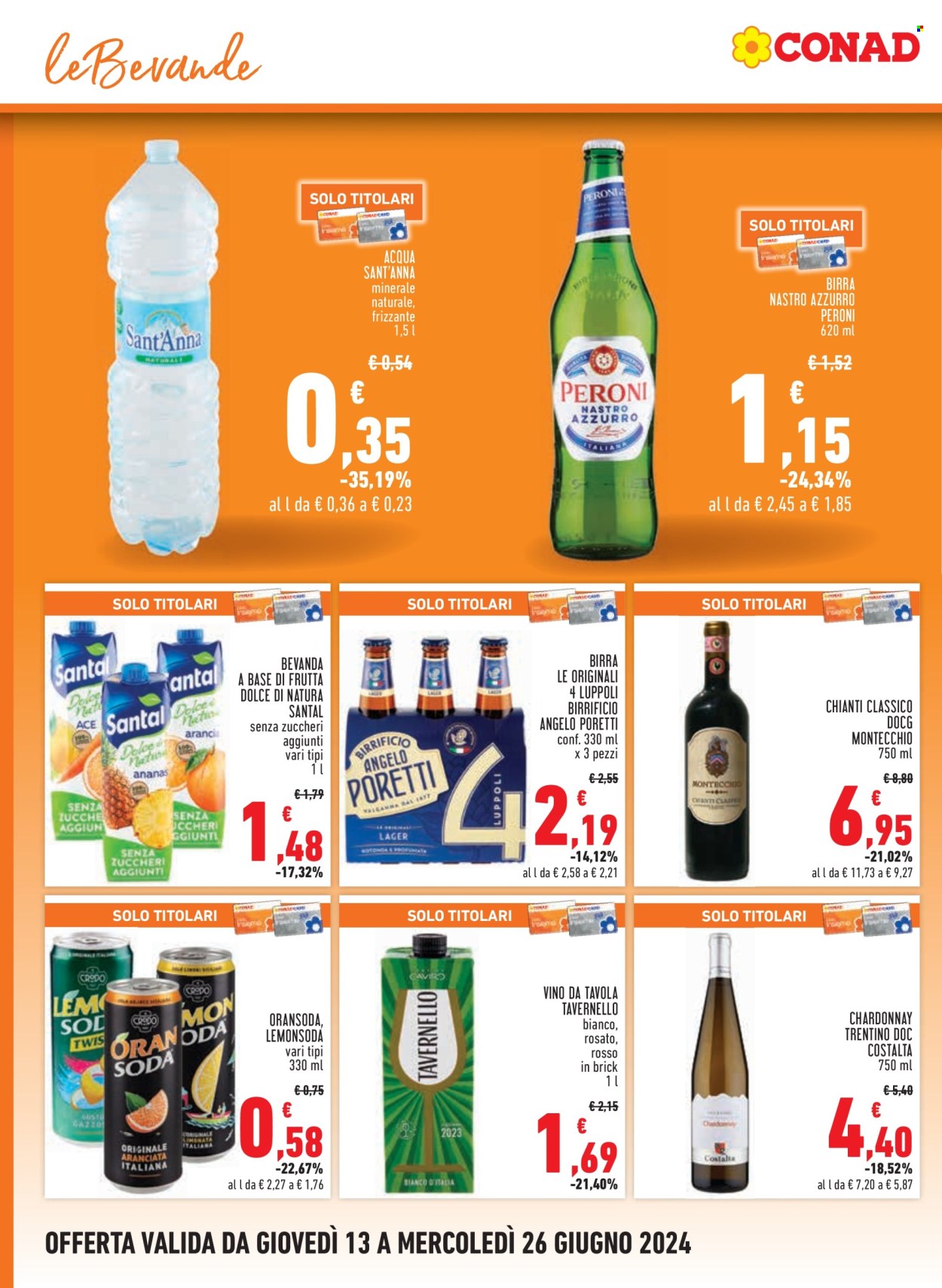 Volantino Conad - 13/6/2024 - 26/6/2024. Pagina 18