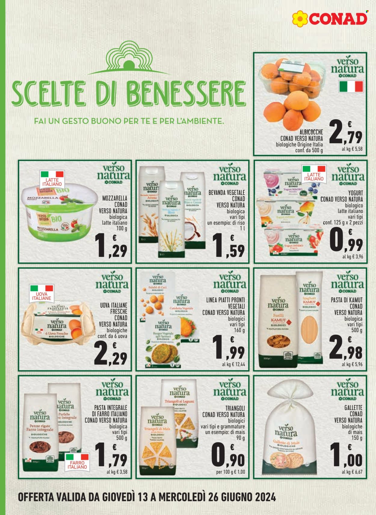 Volantino Margherita Conad - 13/6/2024 - 26/6/2024. Pagina 14