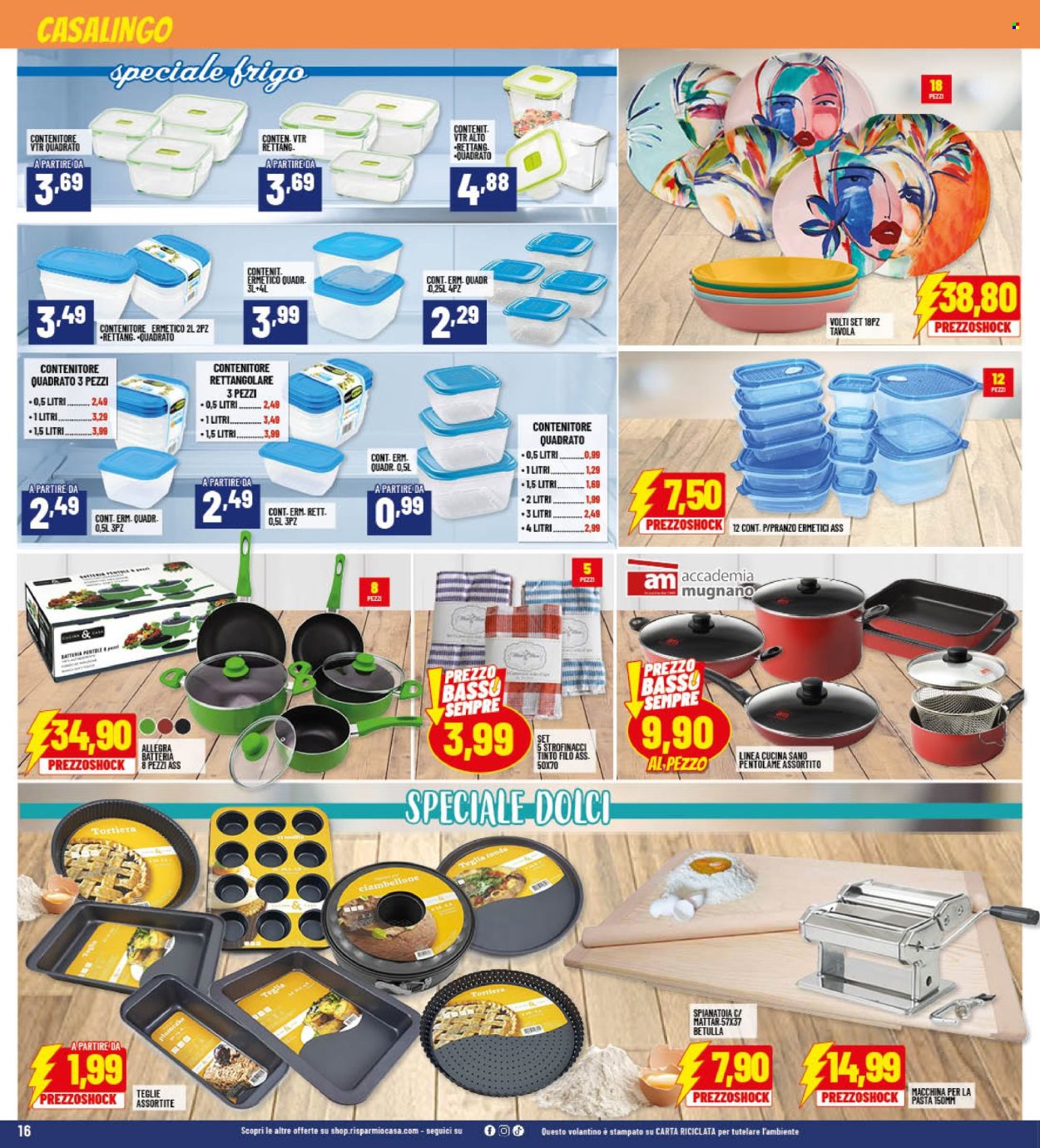 Volantino Risparmio Casa - 12/6/2024 - 23/6/2024. Pagina 16