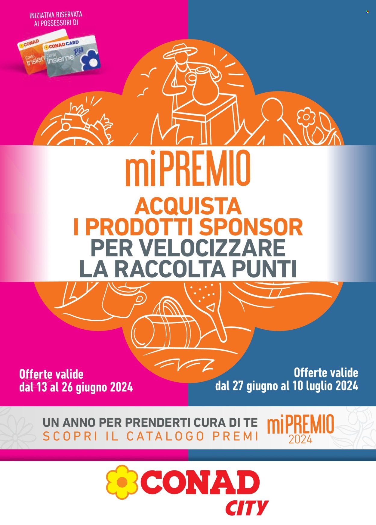 Leták Conad - 13.6.2024 - 10.7.2024. Strana 1