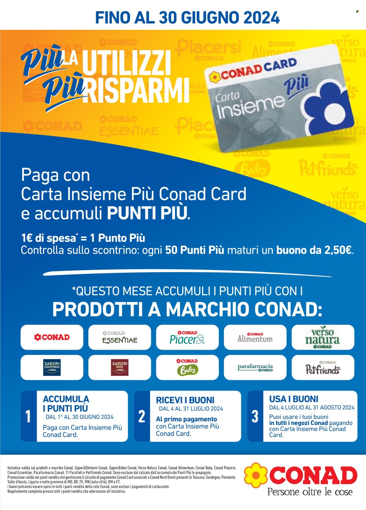 Leták Conad - 13.6.2024 - 10.7.2024. Strana 3