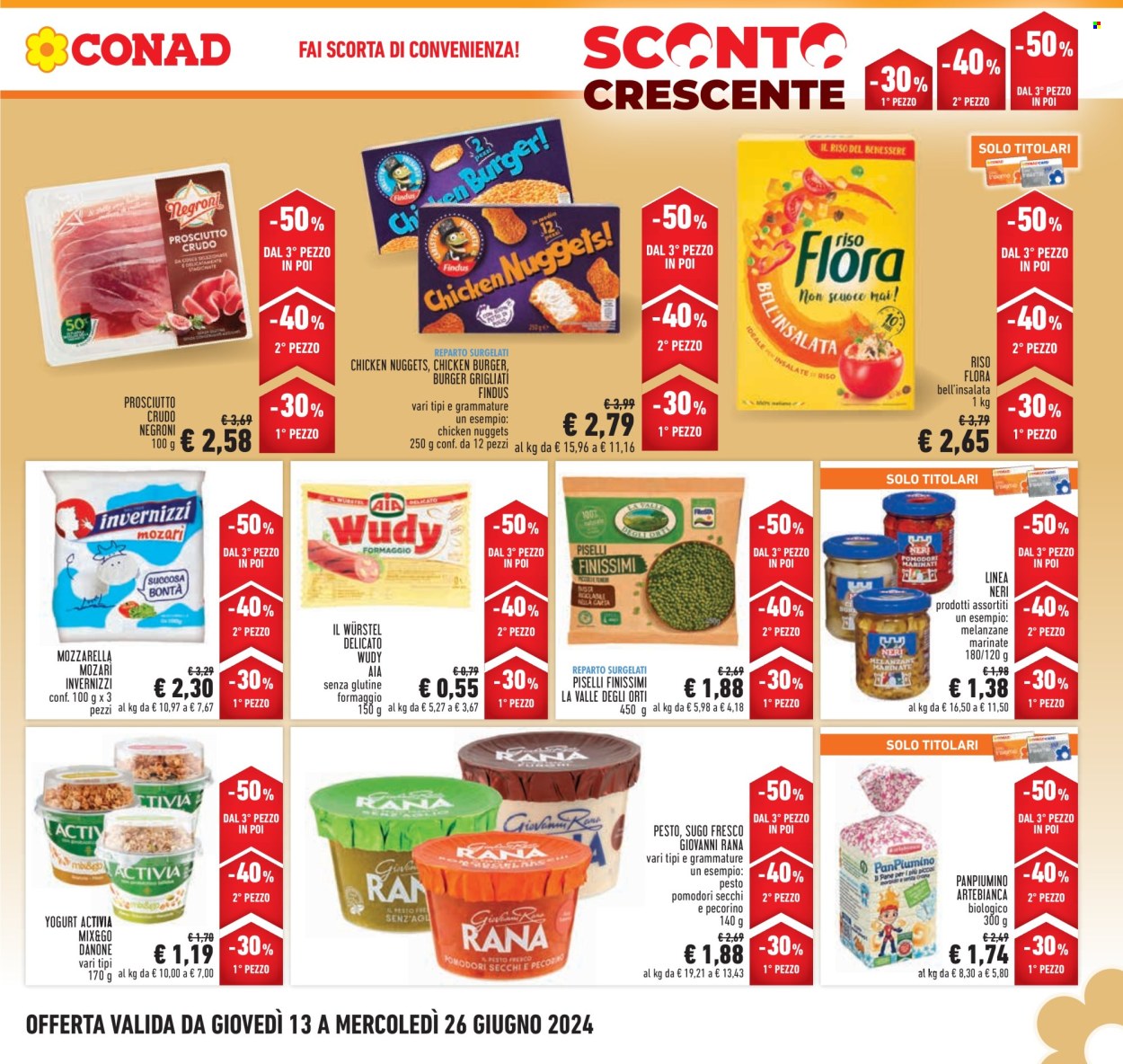 Volantino Conad - 13/6/2024 - 26/6/2024. Pagina 3