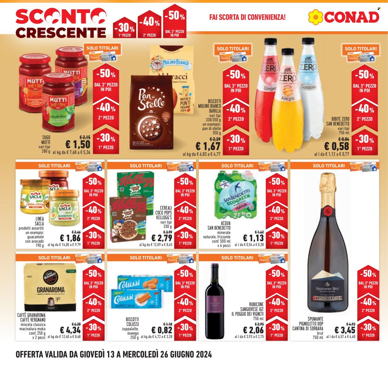 Volantino Conad - 13/6/2024 - 26/6/2024. Pagina 4