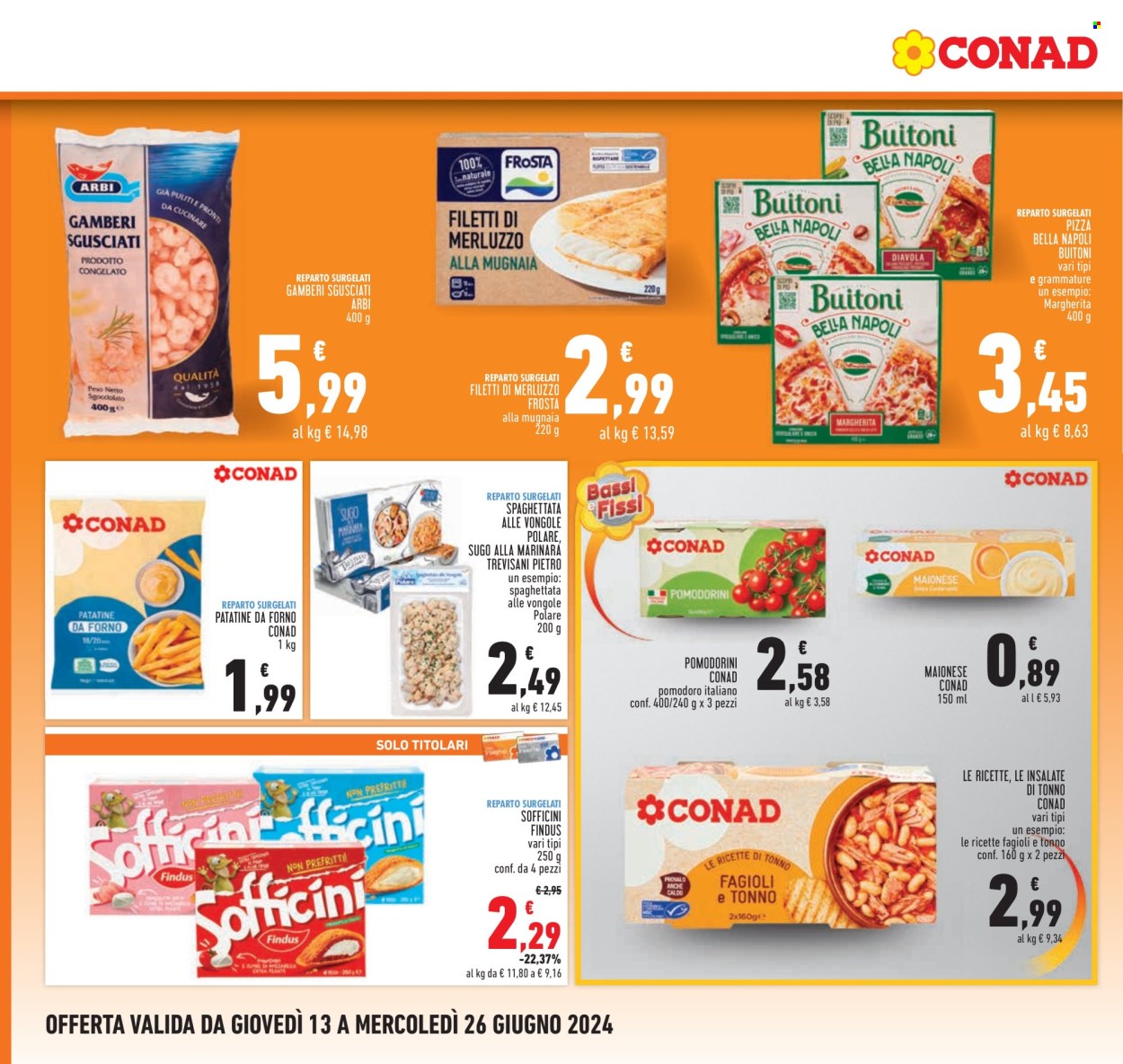 Volantino Conad - 13/6/2024 - 26/6/2024. Pagina 16