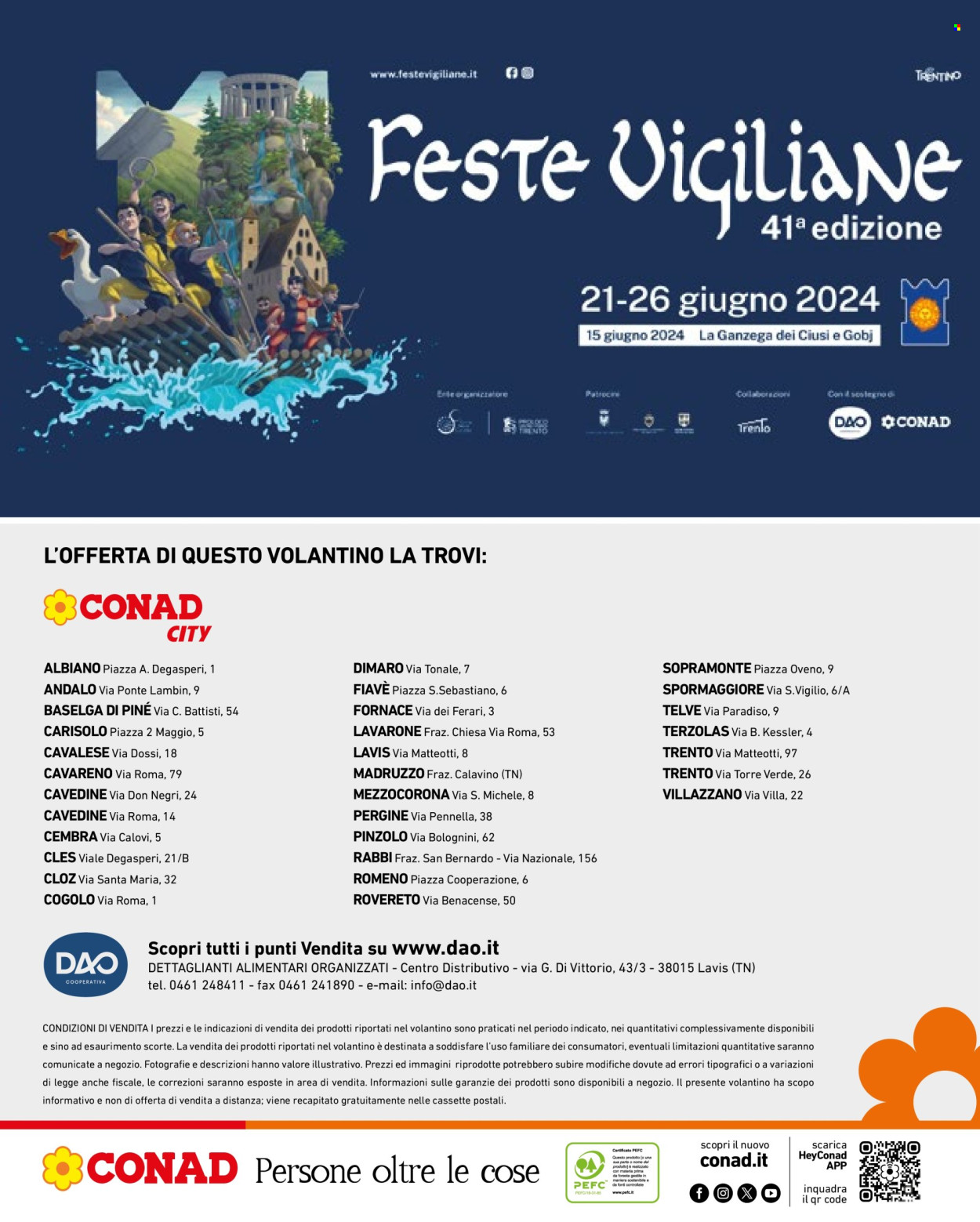 Volantino Conad - 11/6/2024 - 24/6/2024. Pagina 20