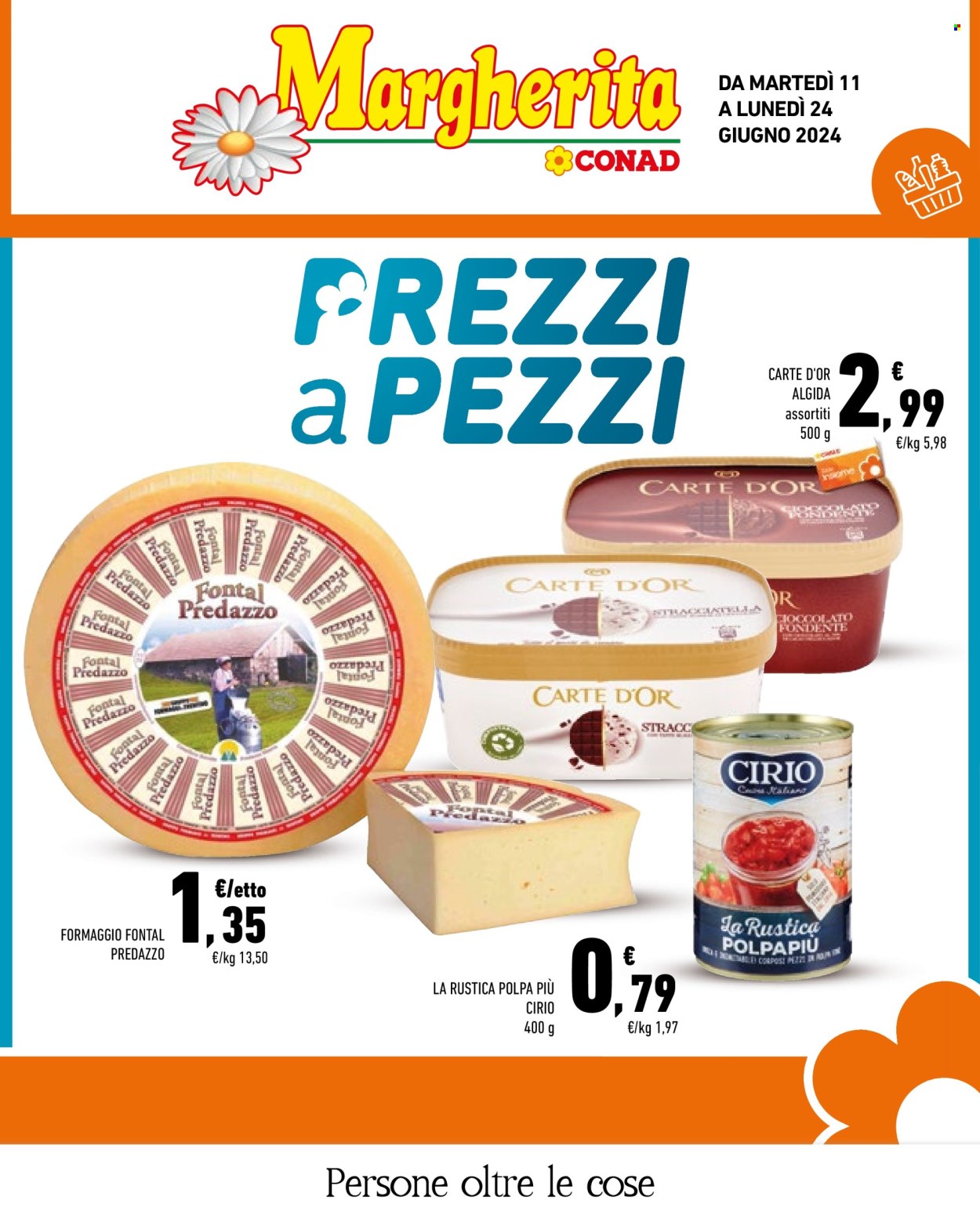 Volantino Margherita Conad - 11/6/2024 - 24/6/2024. Pagina 1